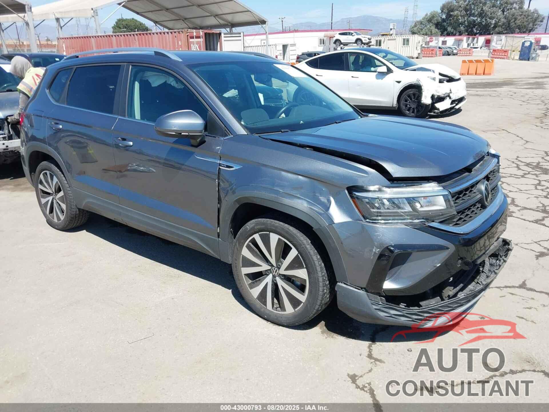 VOLKSWAGEN TAOS 2022 - 3VVRX7B25NM037383