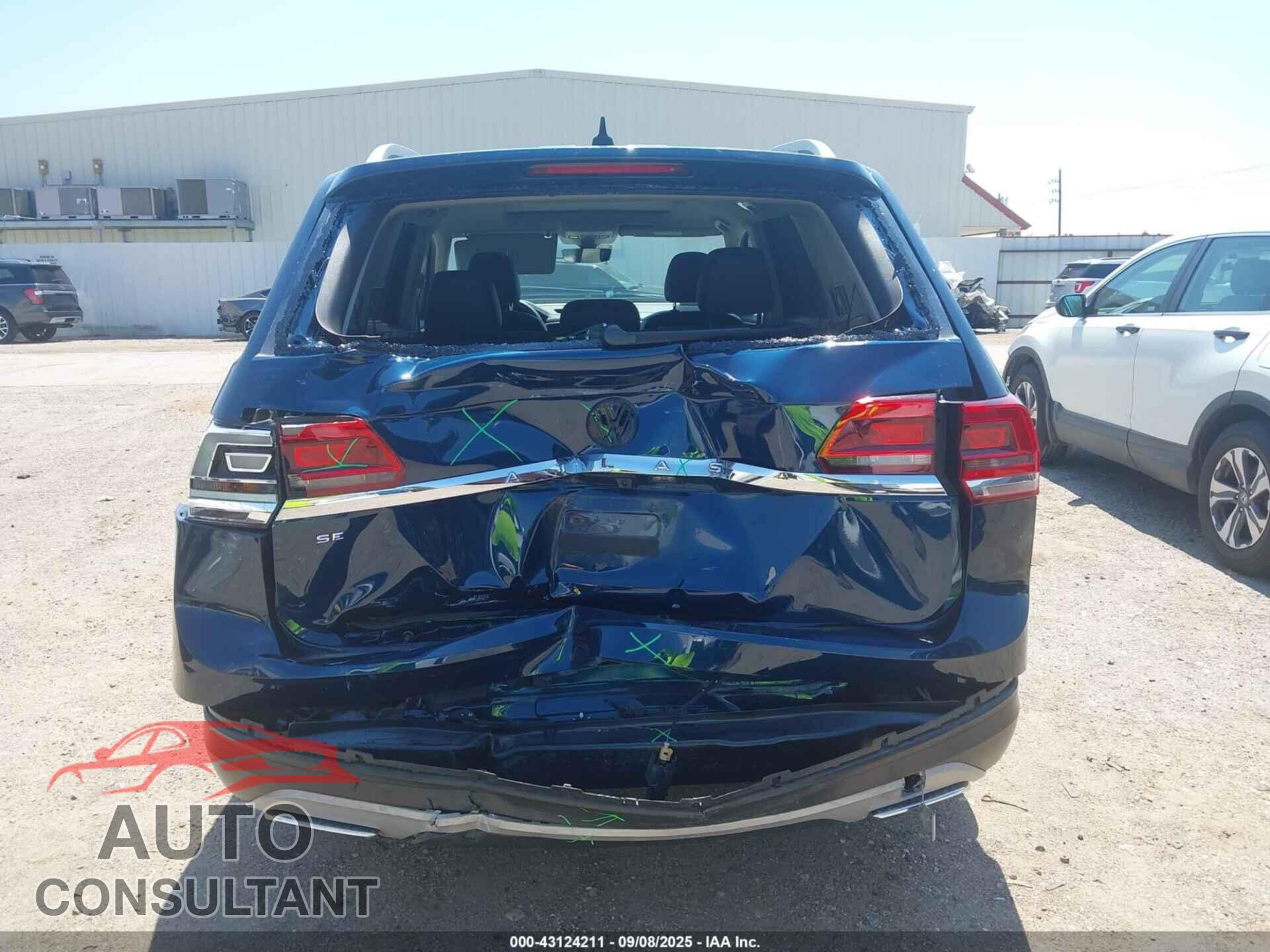 VOLKSWAGEN ATLAS 2019 - 1V2WP2CA5KC588564