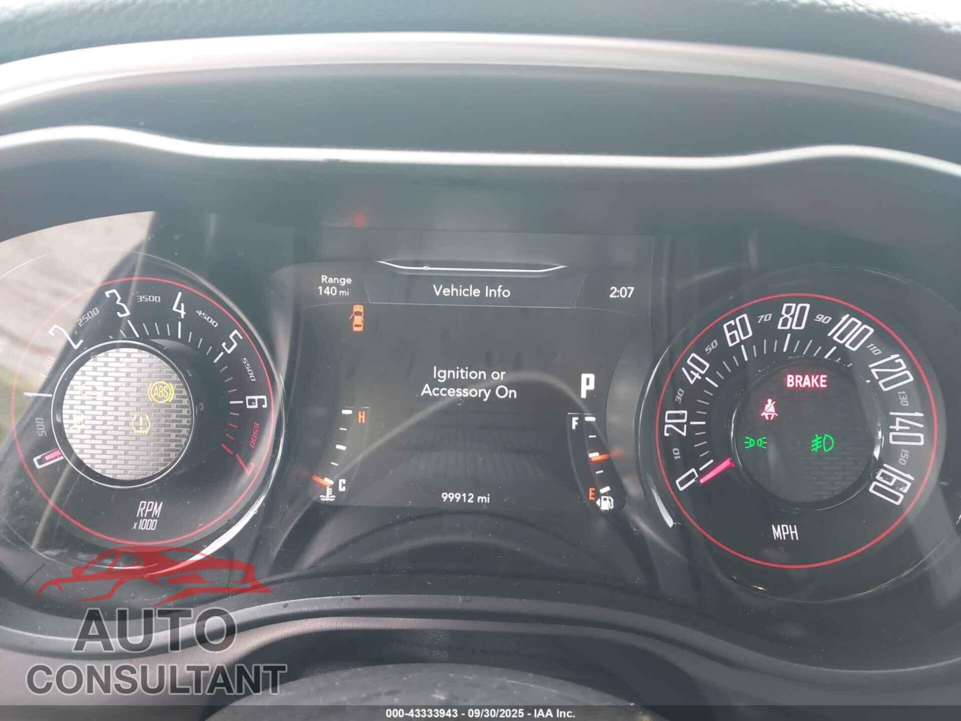 DODGE CHALLENGER 2019 - 2C3CDZAG4KH716954