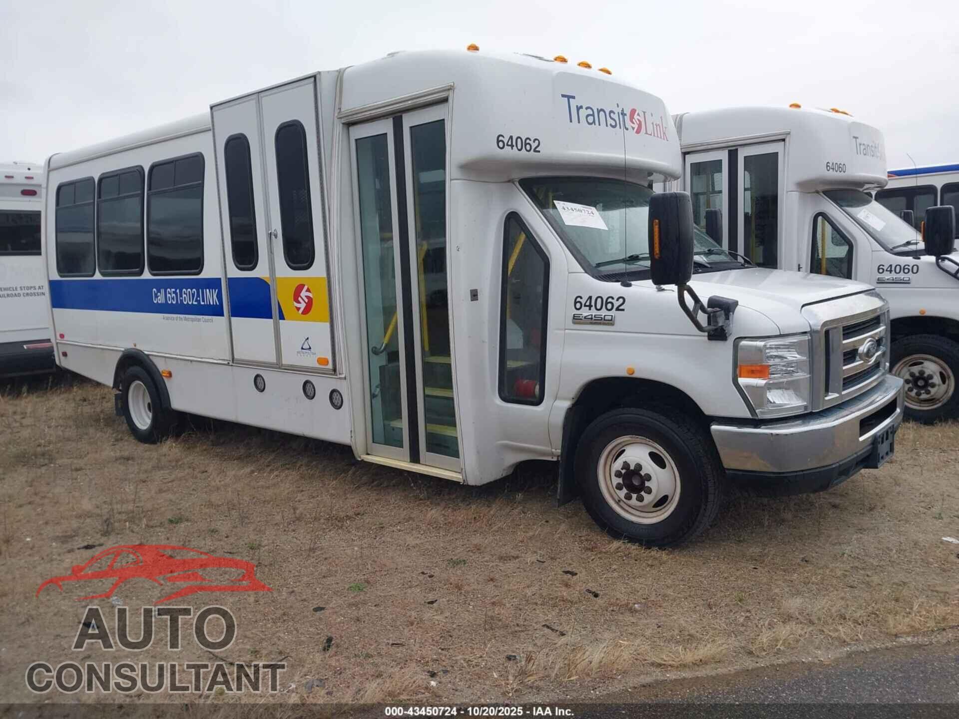 FORD E-450 CUTAWAY 2018 - 1FDFE4FS4JDC17455