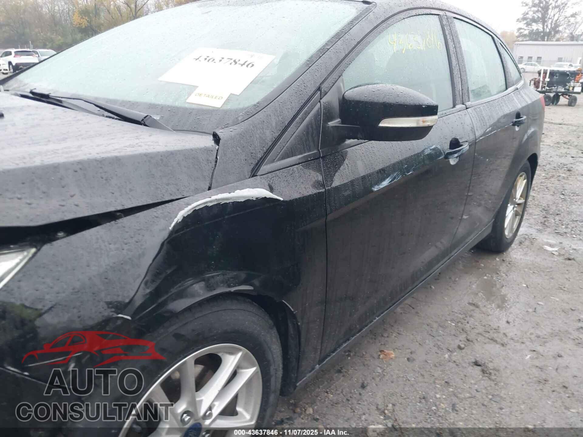 FORD FOCUS 2016 - 1FADP3F28GL305445