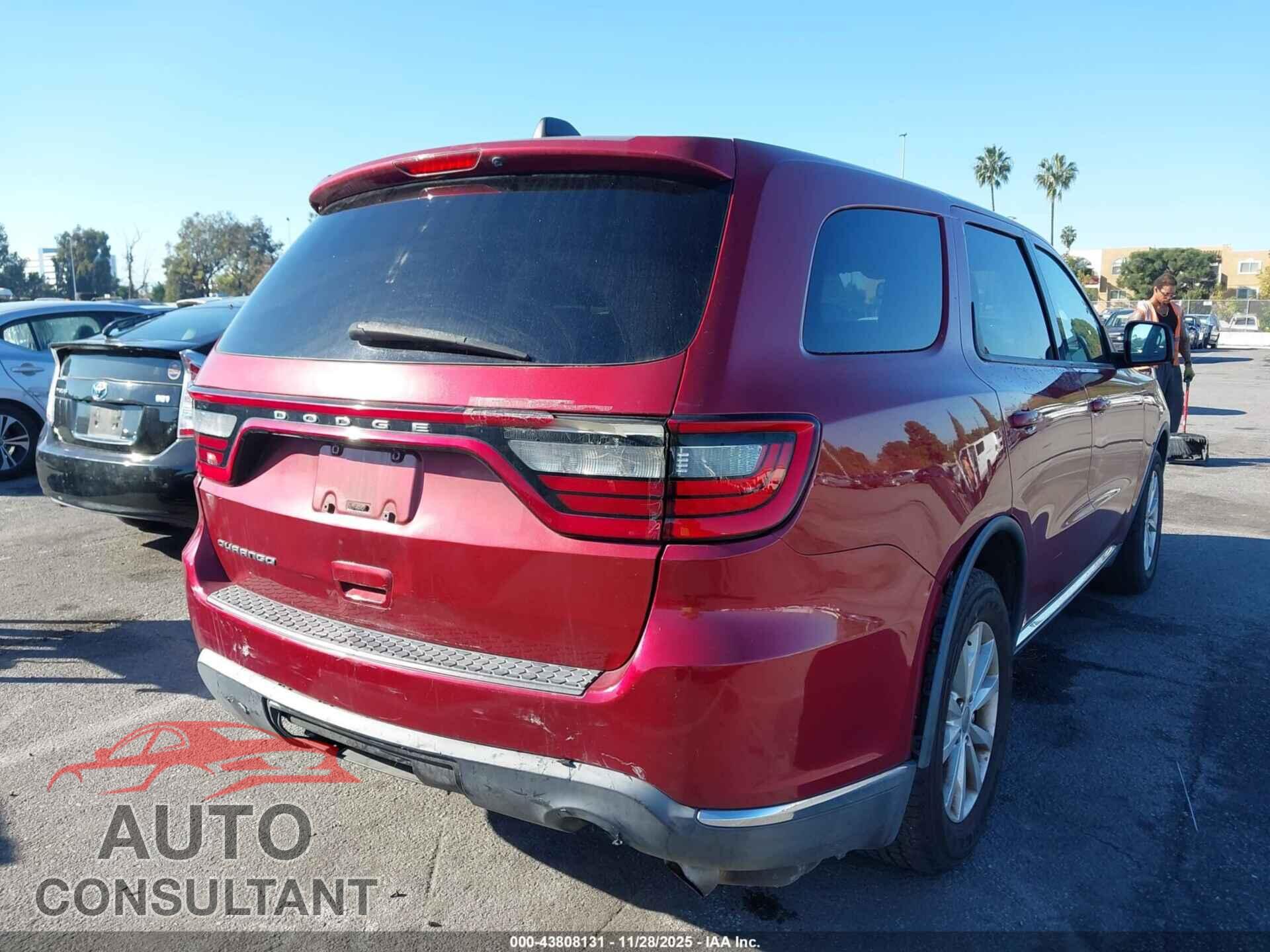 DODGE DURANGO 2014 - 1C4RDHAG3EC438104