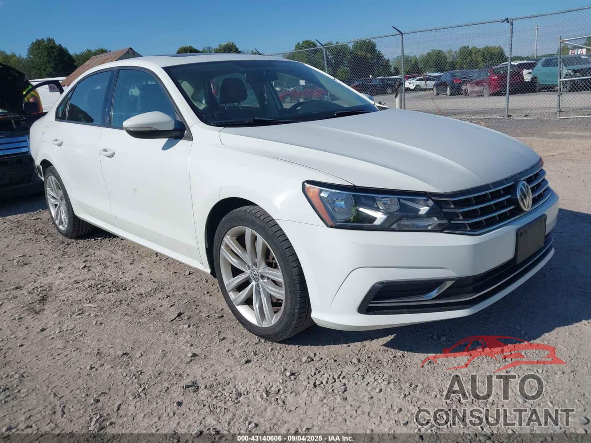 VOLKSWAGEN PASSAT 2019 - 1VWLA7A33KC002951