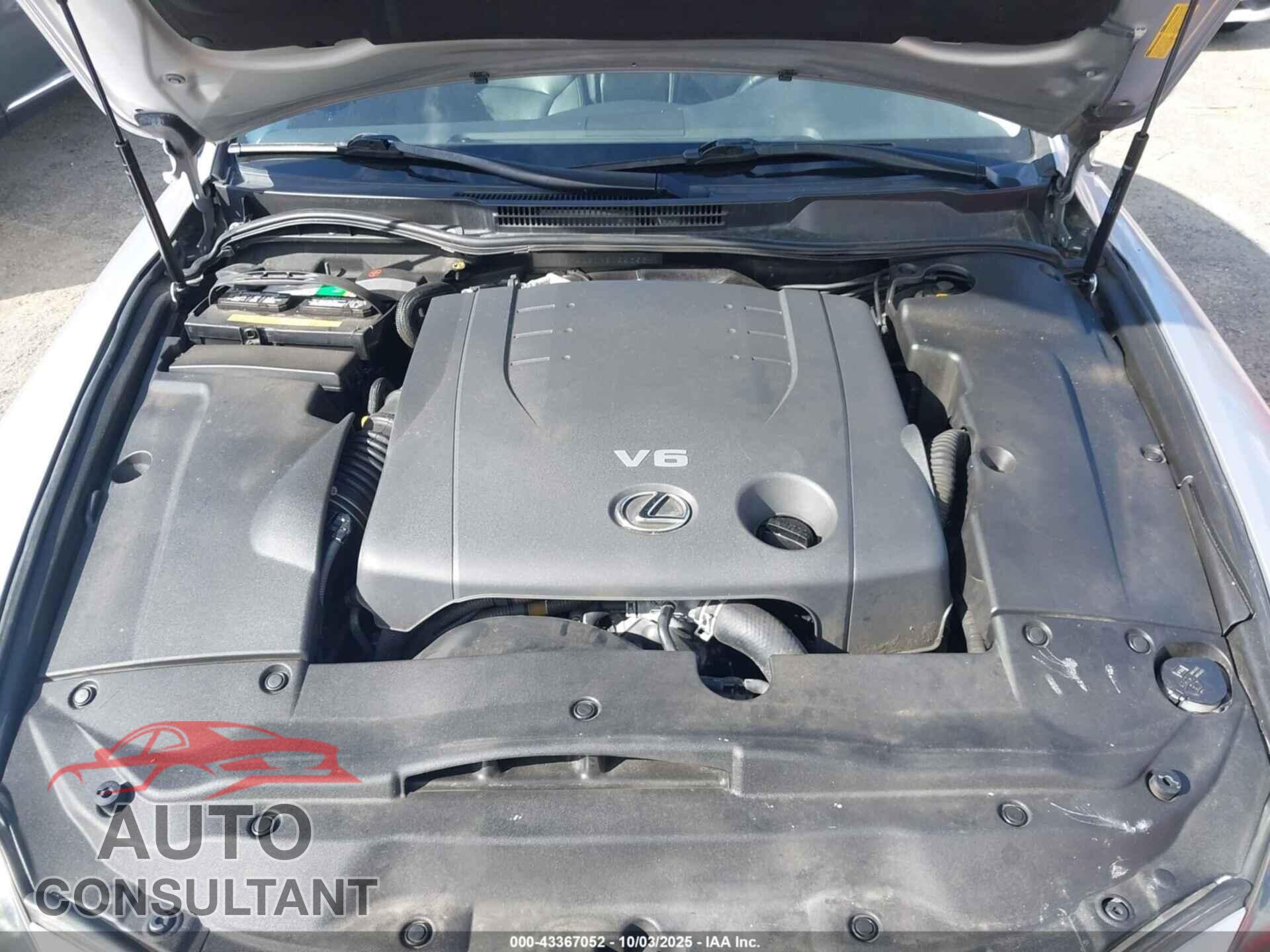 LEXUS IS 250 2011 - JTHBF5C20B5155363