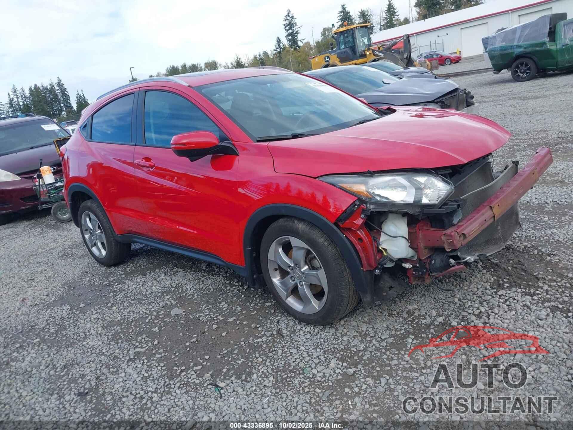 HONDA HR-V 2017 - 3CZRU6H77HM717949