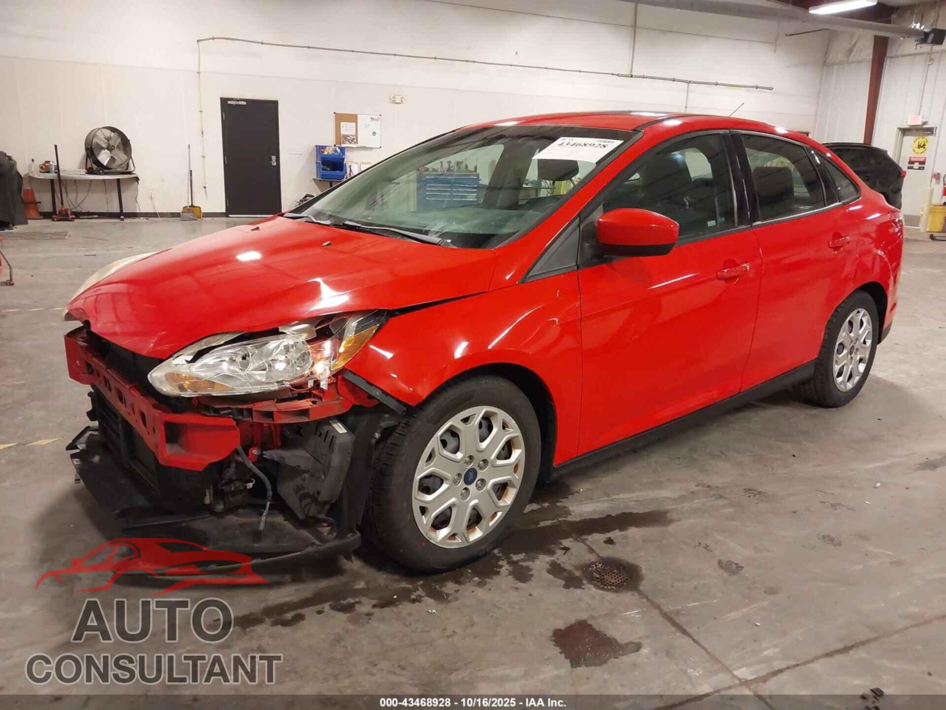 FORD FOCUS 2012 - 1FAHP3F21CL378975