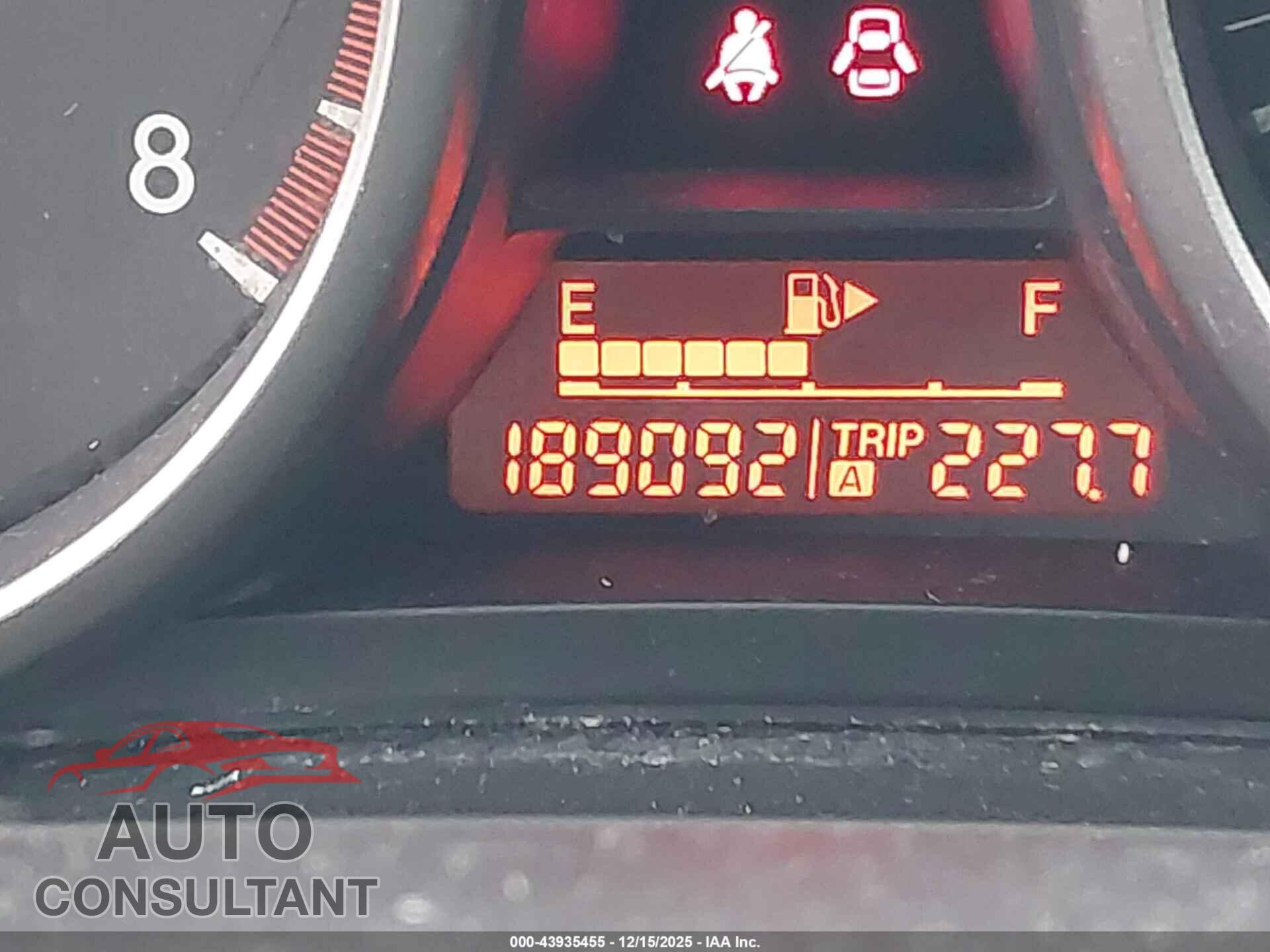 MAZDA MAZDA3 2011 - JM1BL1VF9B1407671