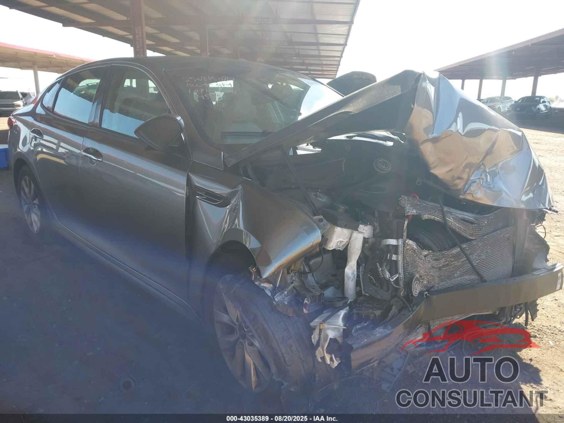 KIA OPTIMA 2016 - 5XXGU4L35GG009558