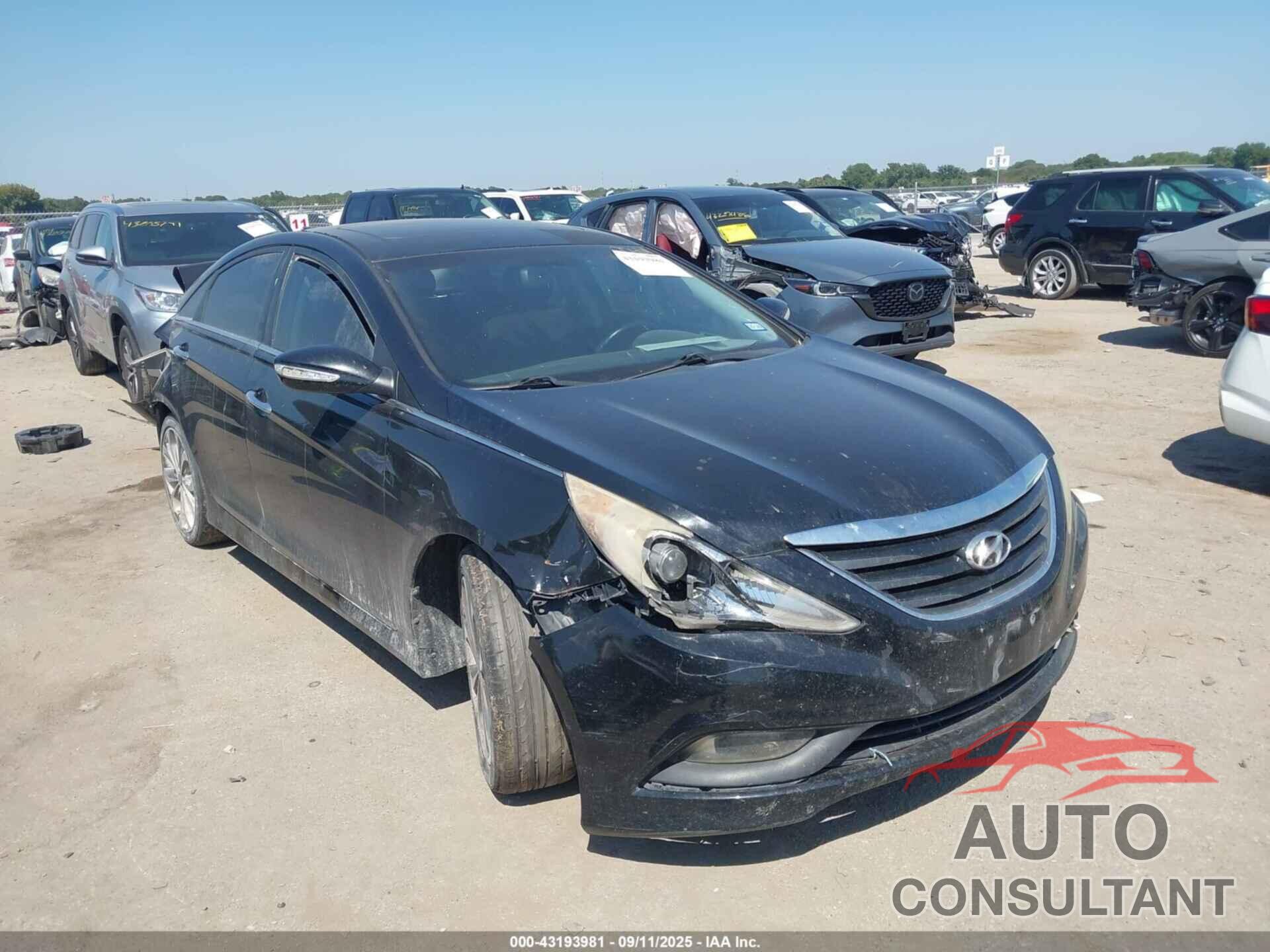 HYUNDAI SONATA 2014 - 5NPEC4AB3EH920669