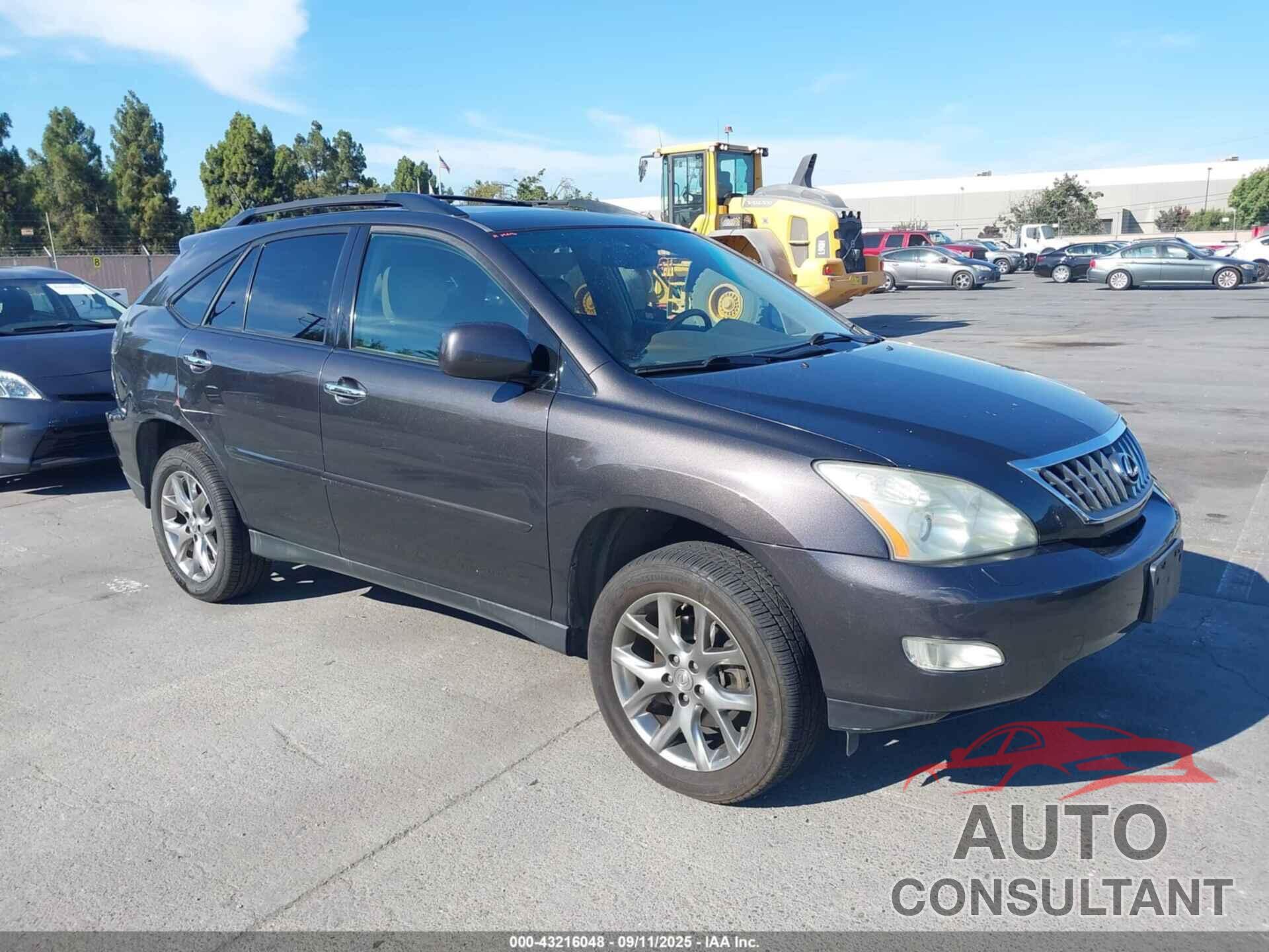 LEXUS RX 350 2009 - 2T2HK31U59C107043