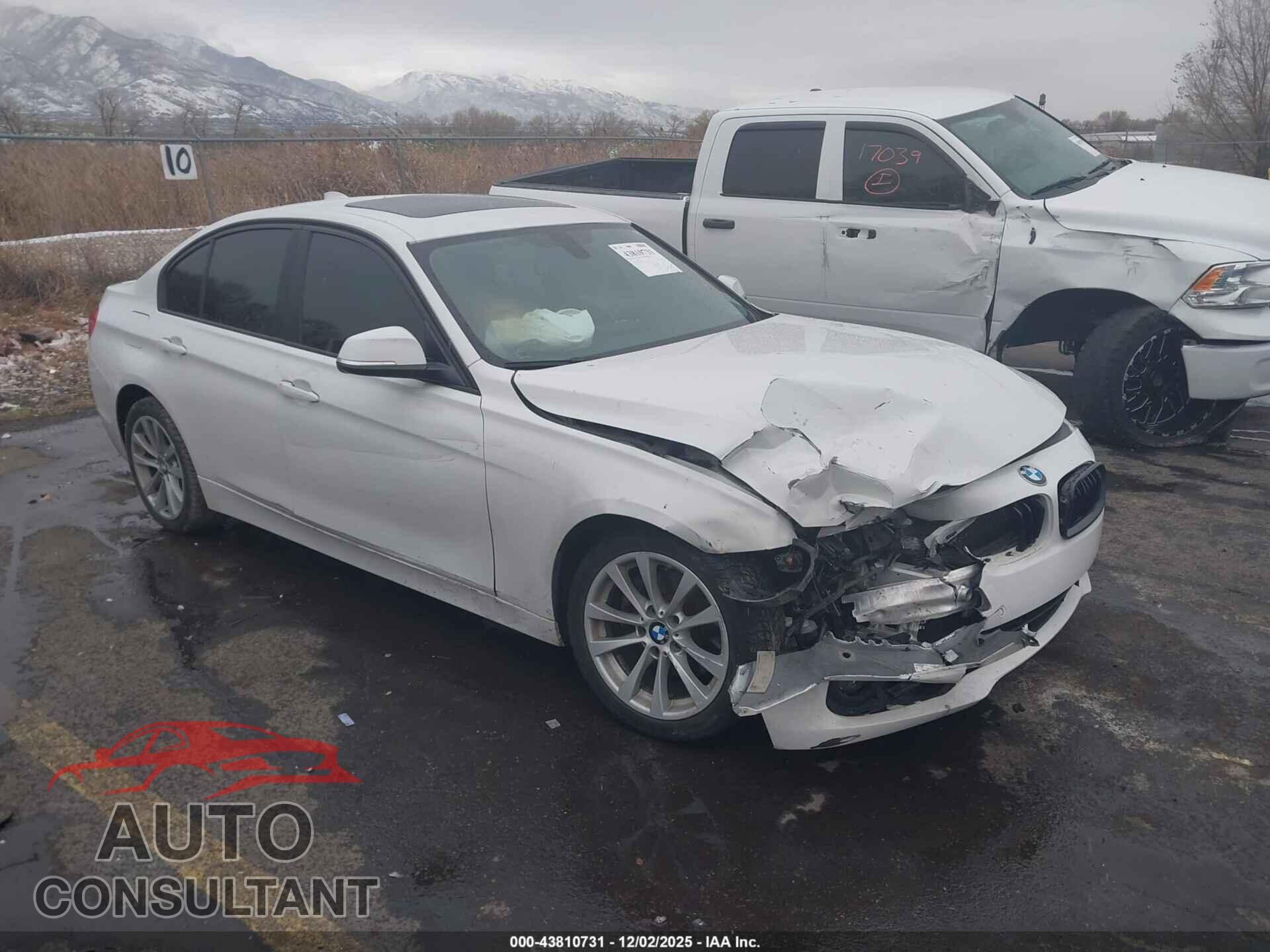 BMW 320I 2017 - WBA8A3C36HK692236