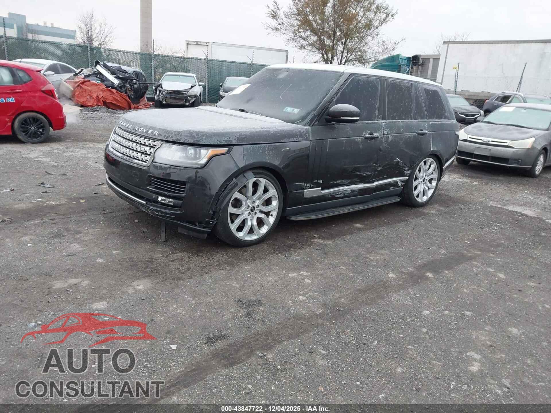 LAND ROVER RANGE ROVER 2013 - SALGS2EF1DA124157