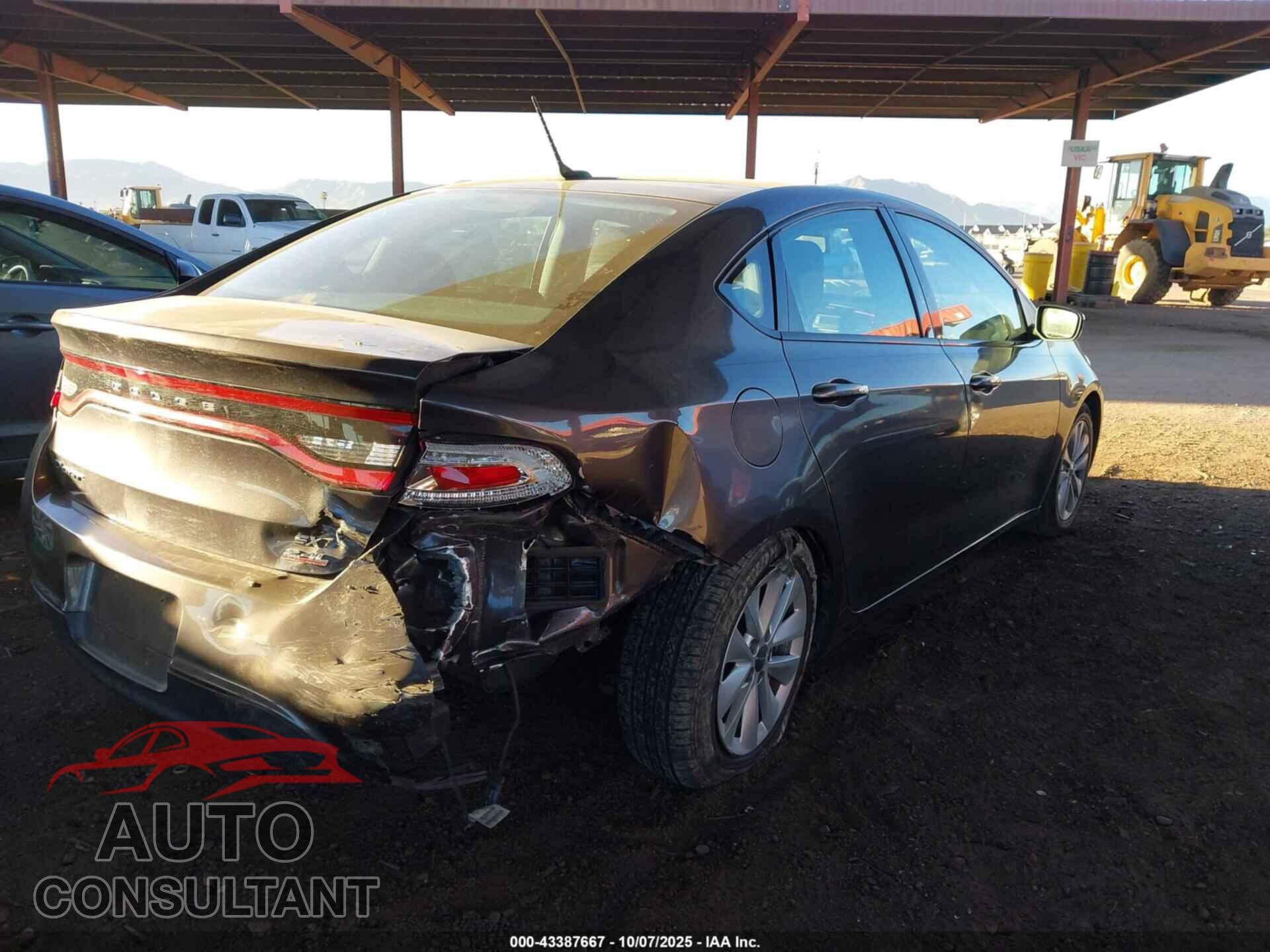 DODGE DART 2014 - 1C3CDFBB5ED910069