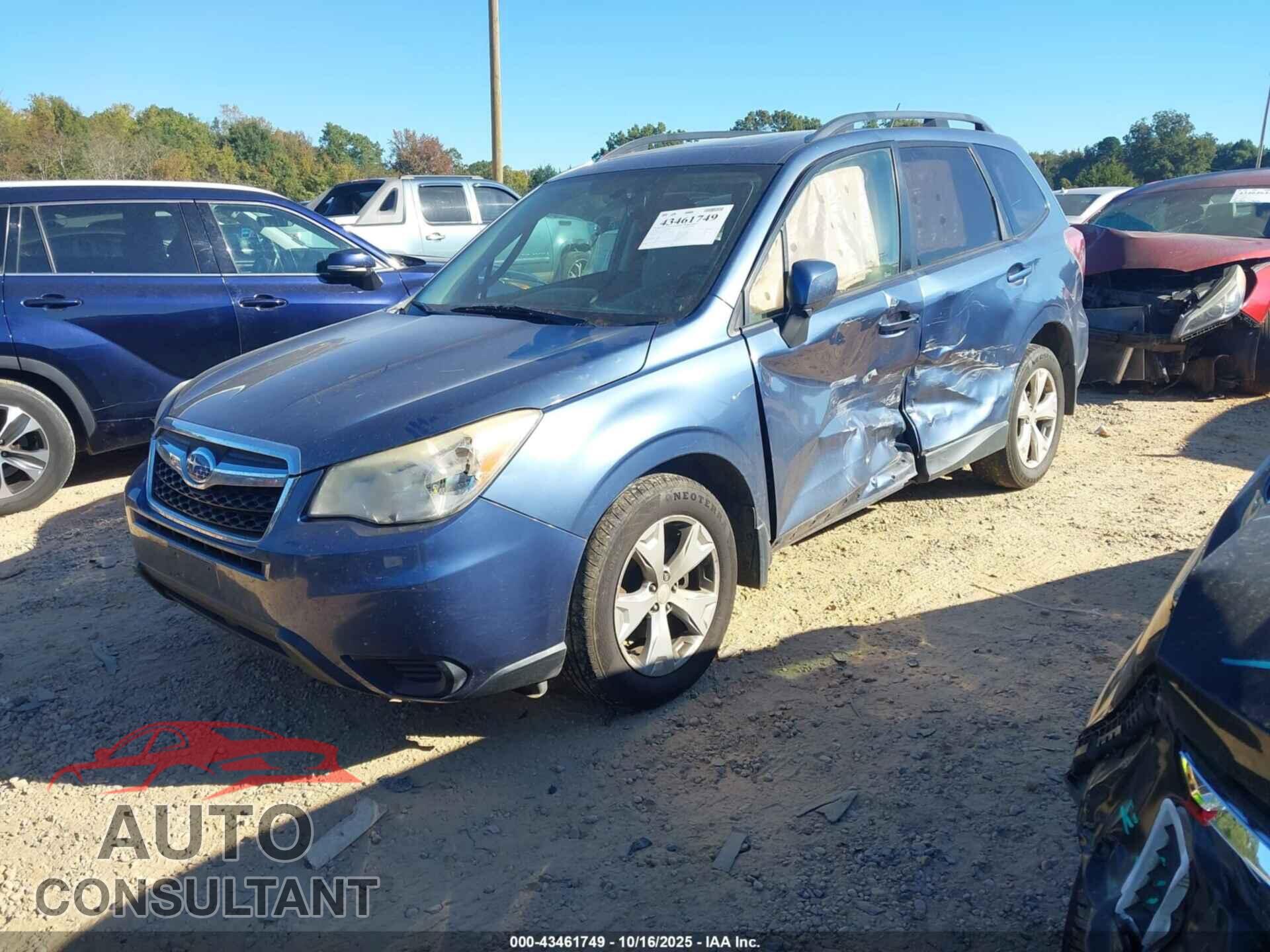 SUBARU FORESTER 2014 - JF2SJAEC0EH408250