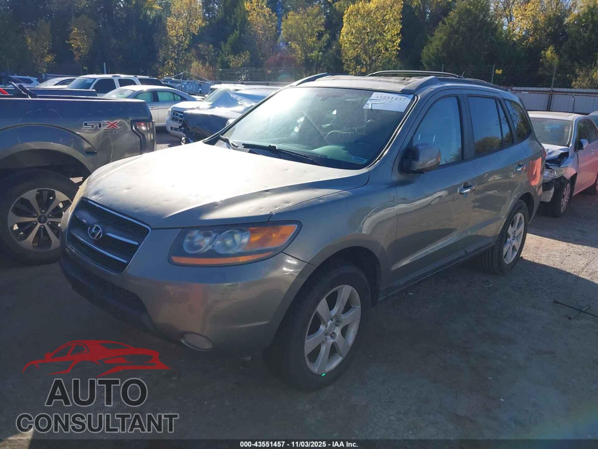 HYUNDAI SANTA FE 2009 - 5NMSH13E09H257378
