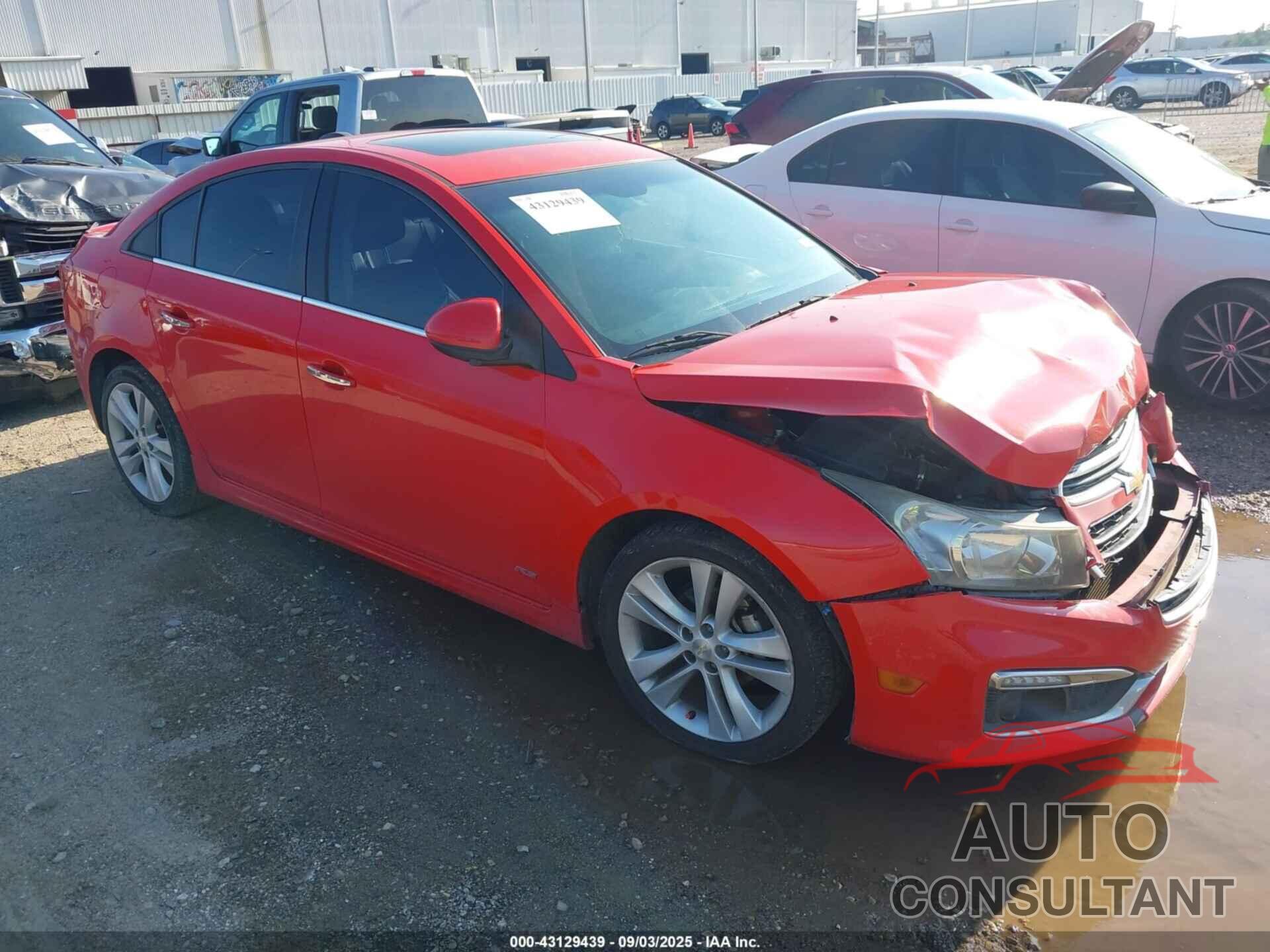 CHEVROLET CRUZE 2015 - 1G1PG5SB3F7118297