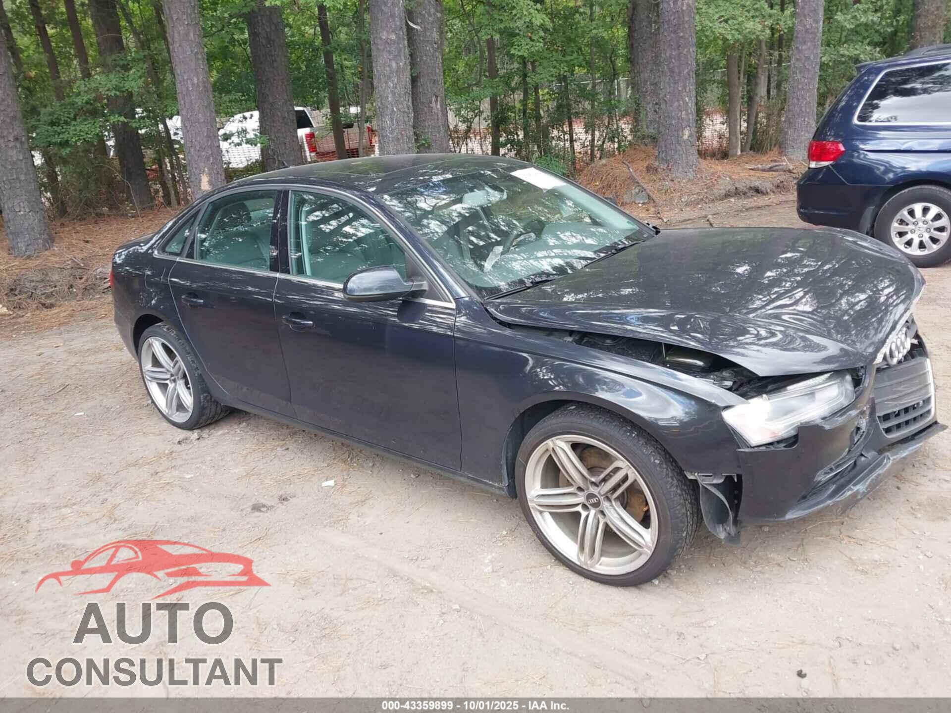 AUDI A4 2013 - WAUDFAFL7DN023739