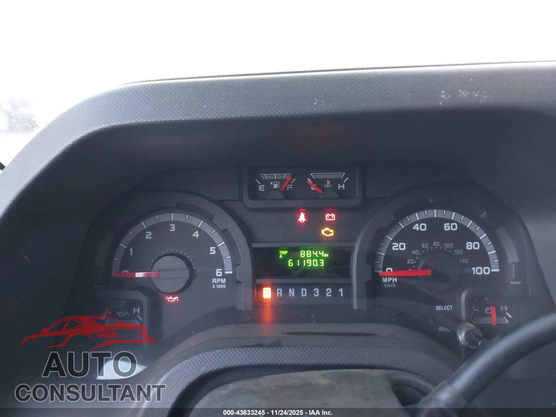 FORD ECONOLINE 2011 - 1FDEE3FL3BDA36184