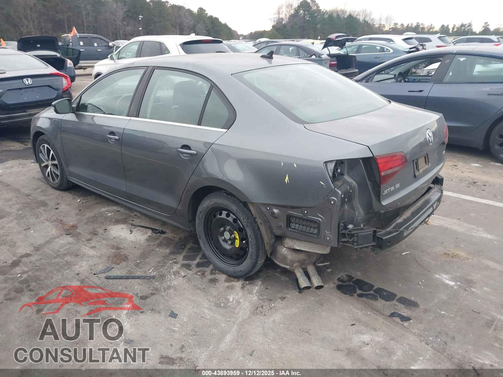VOLKSWAGEN JETTA 2017 - 3VWDB7AJ7HM314486