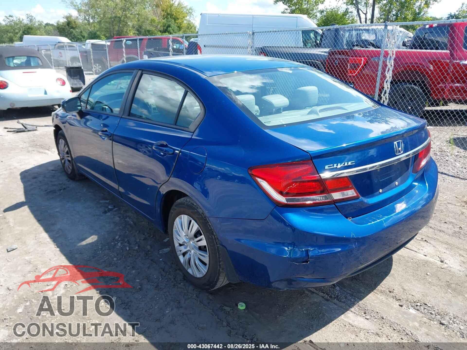HONDA CIVIC 2015 - 2HGFB2F52FH541009