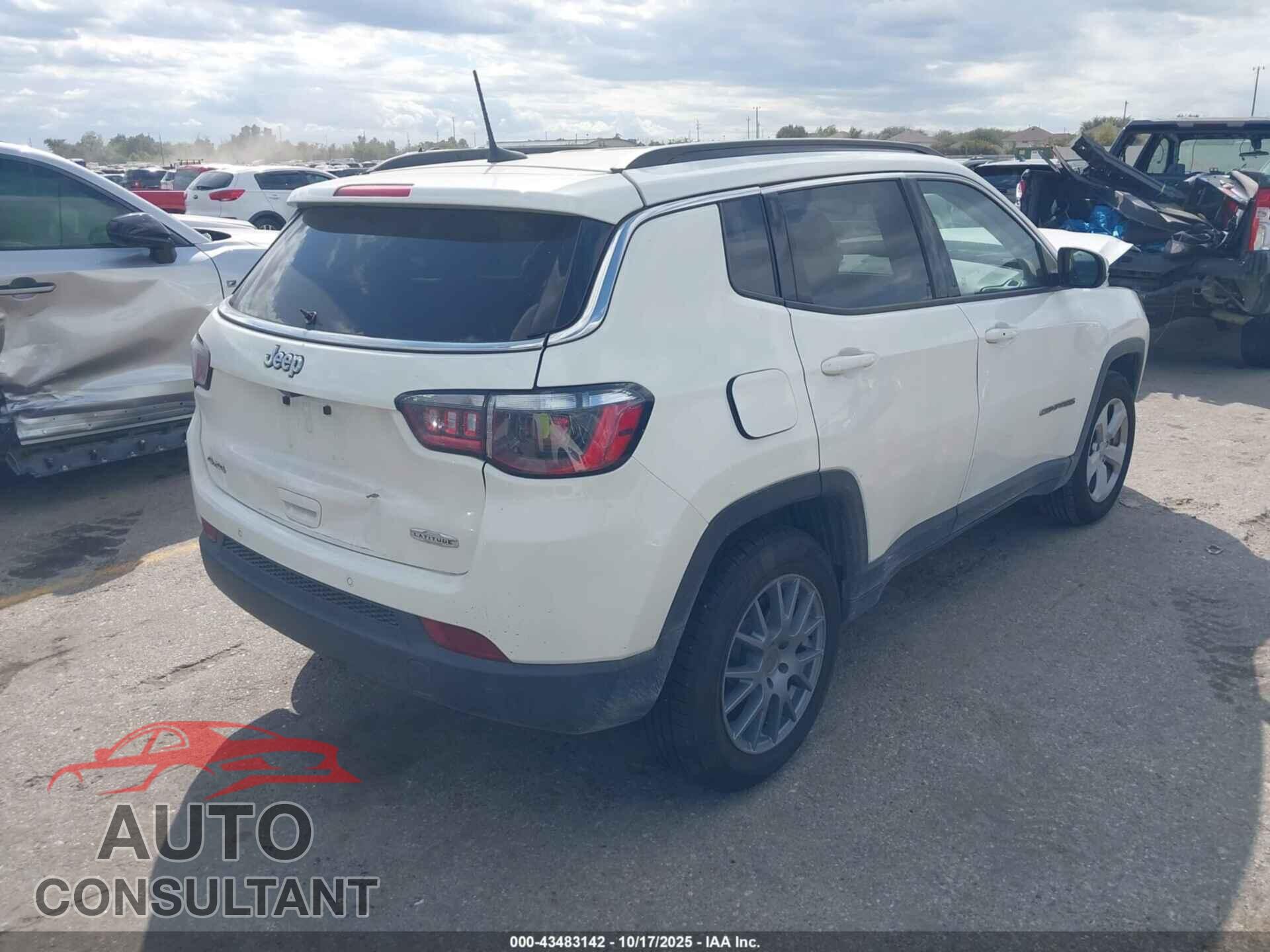 JEEP NEW COMPASS 2017 - 3C4NJDBB9HT645804