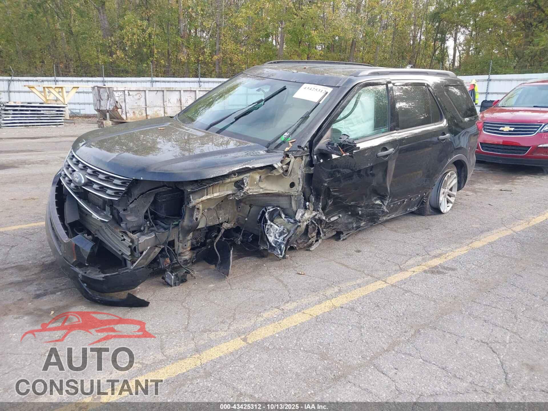 FORD EXPLORER 2017 - 1FM5K8B85HGA58234