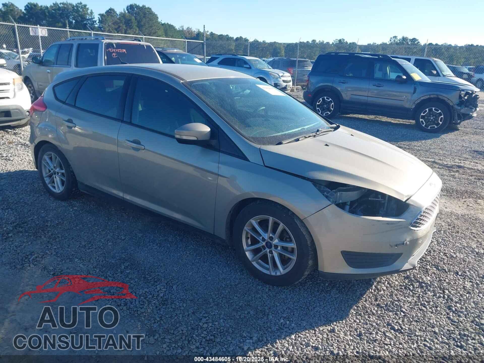 FORD FOCUS 2016 - 1FADP3K2XGL344804