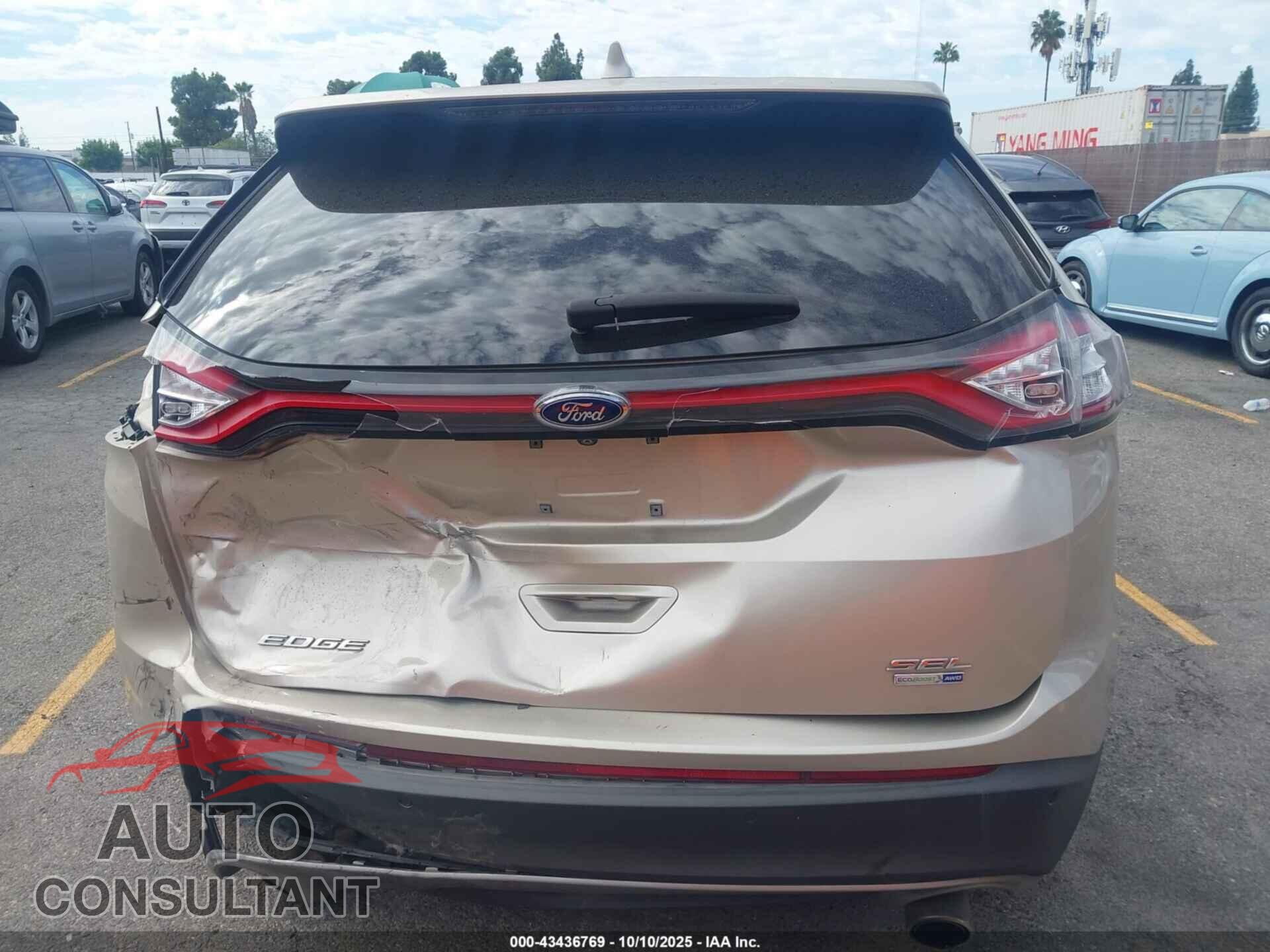 FORD EDGE 2017 - 2FMPK4J98HBB62803