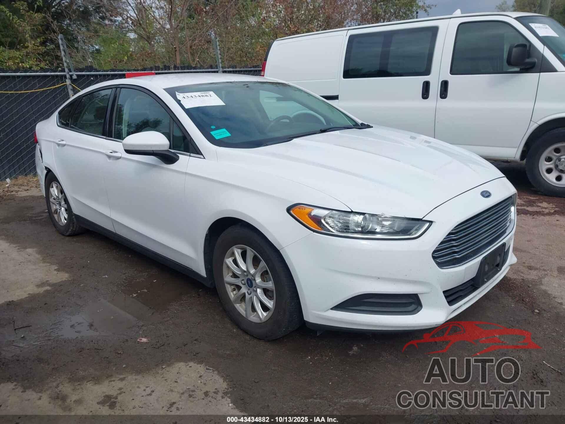 FORD FUSION 2016 - 1FA6P0G77G5135665