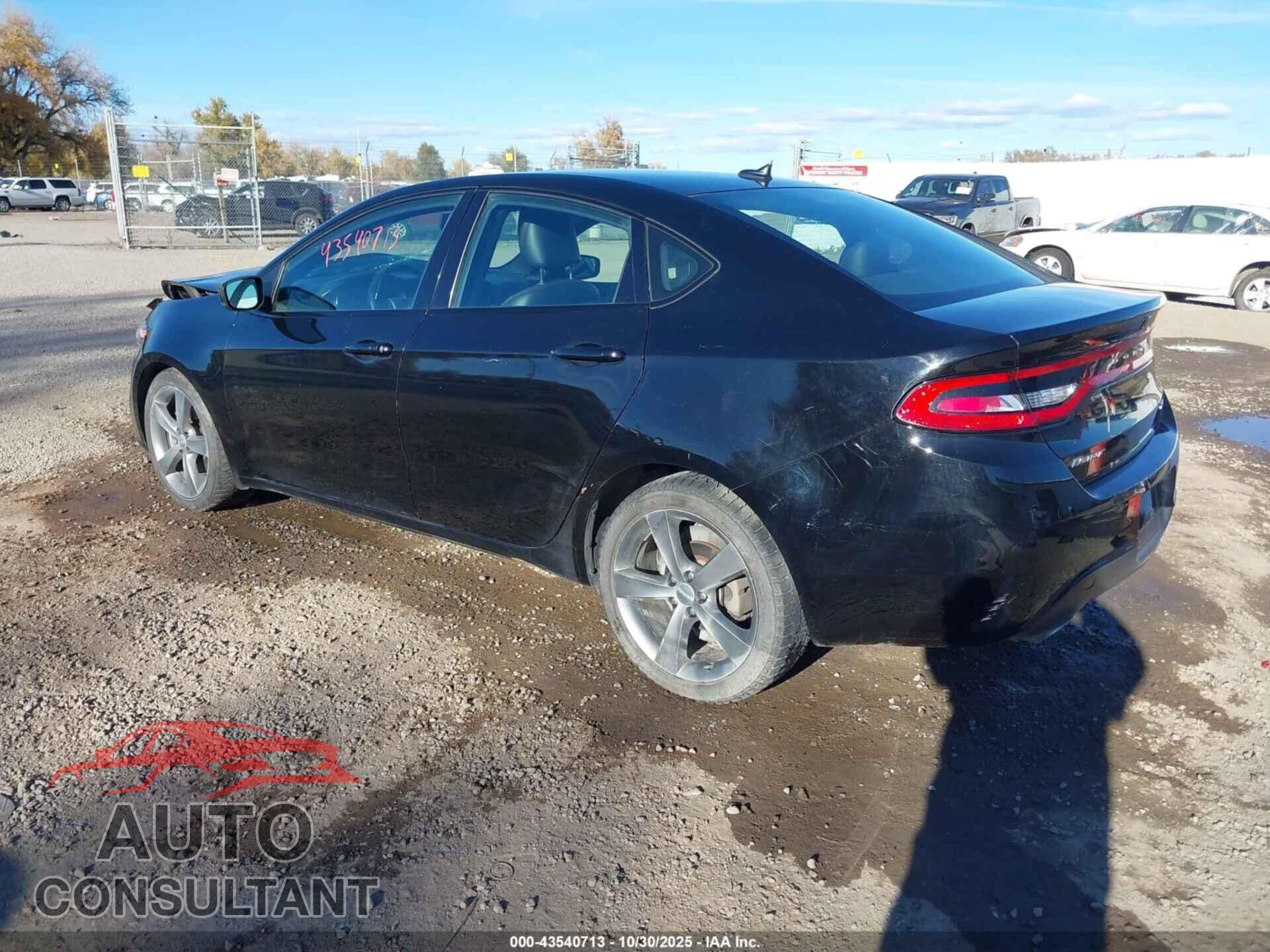 DODGE DART 2014 - 1C3CDFEB4ED704477