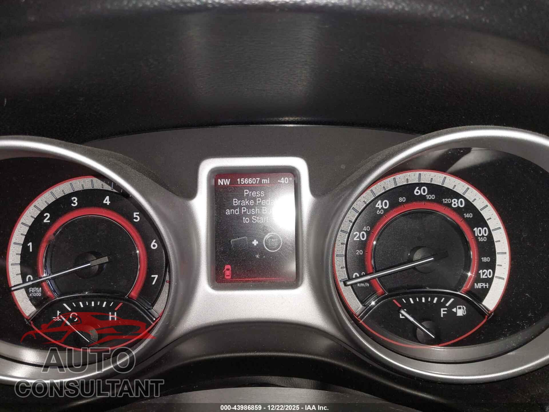 DODGE JOURNEY 2014 - 3C4PDCBB4ET172383