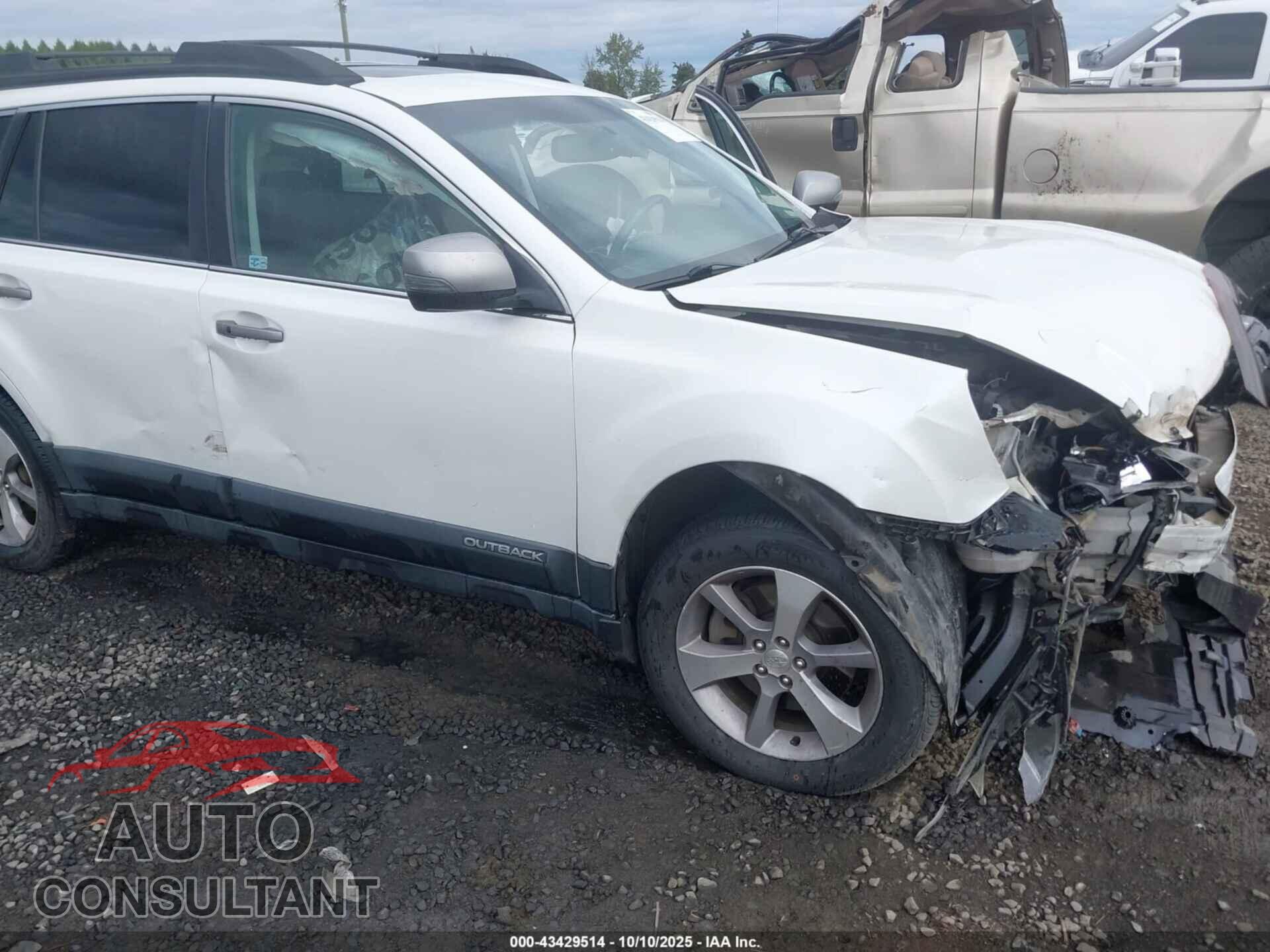 SUBARU OUTBACK 2013 - 4S4BRDSC3D2263618