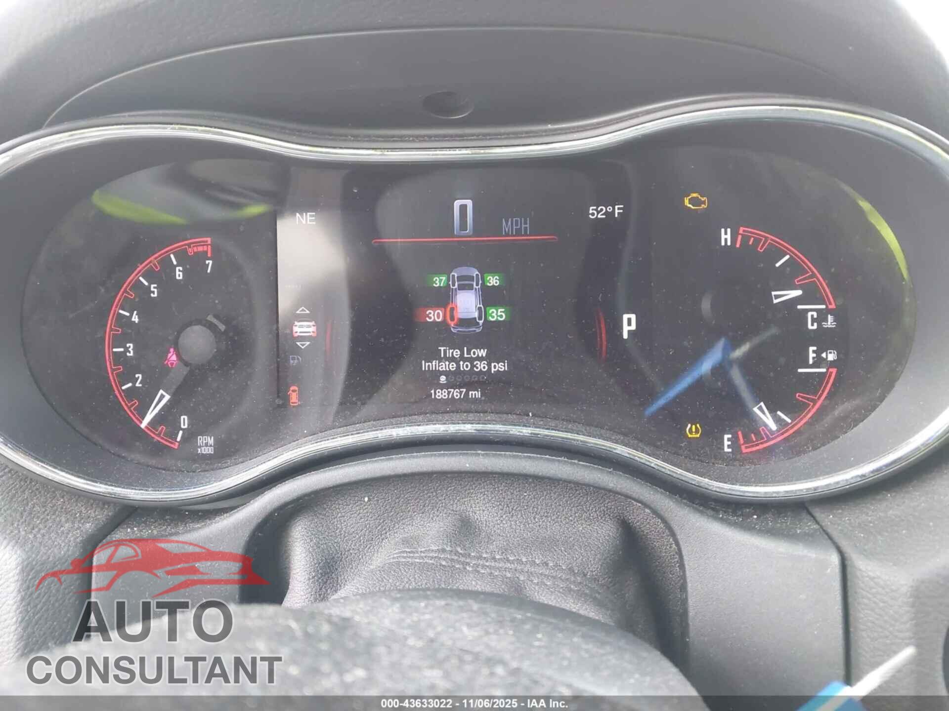 DODGE DURANGO 2015 - 1C4RDJEG7FC786782