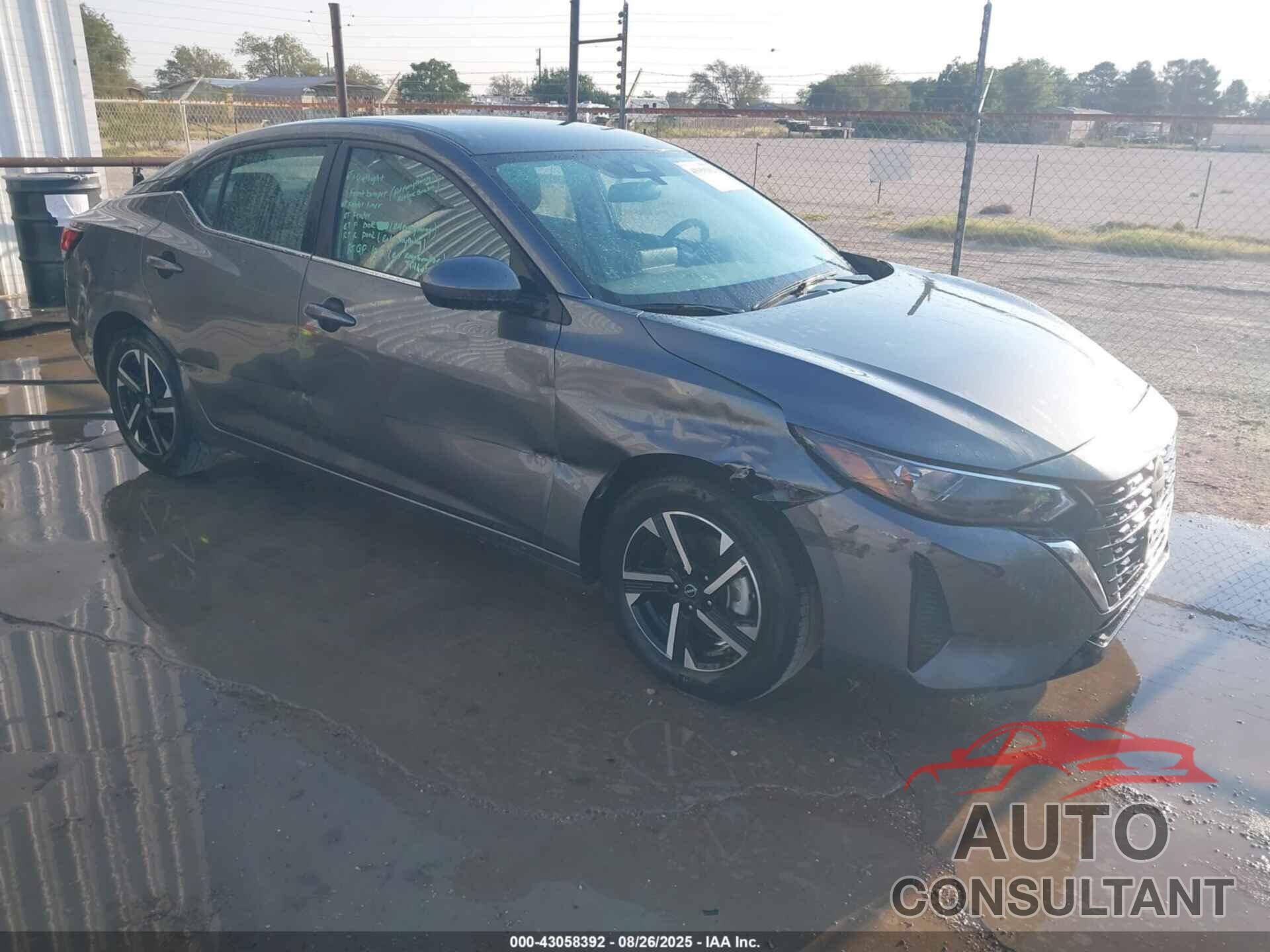 NISSAN SENTRA 2025 - 3N1AB8CV9SY298919