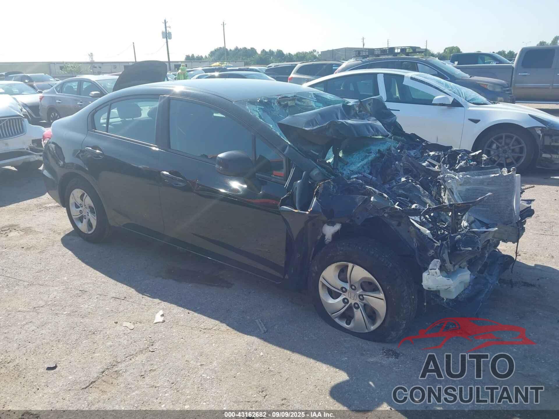 HONDA CIVIC 2013 - 19XFB2F59DE010476