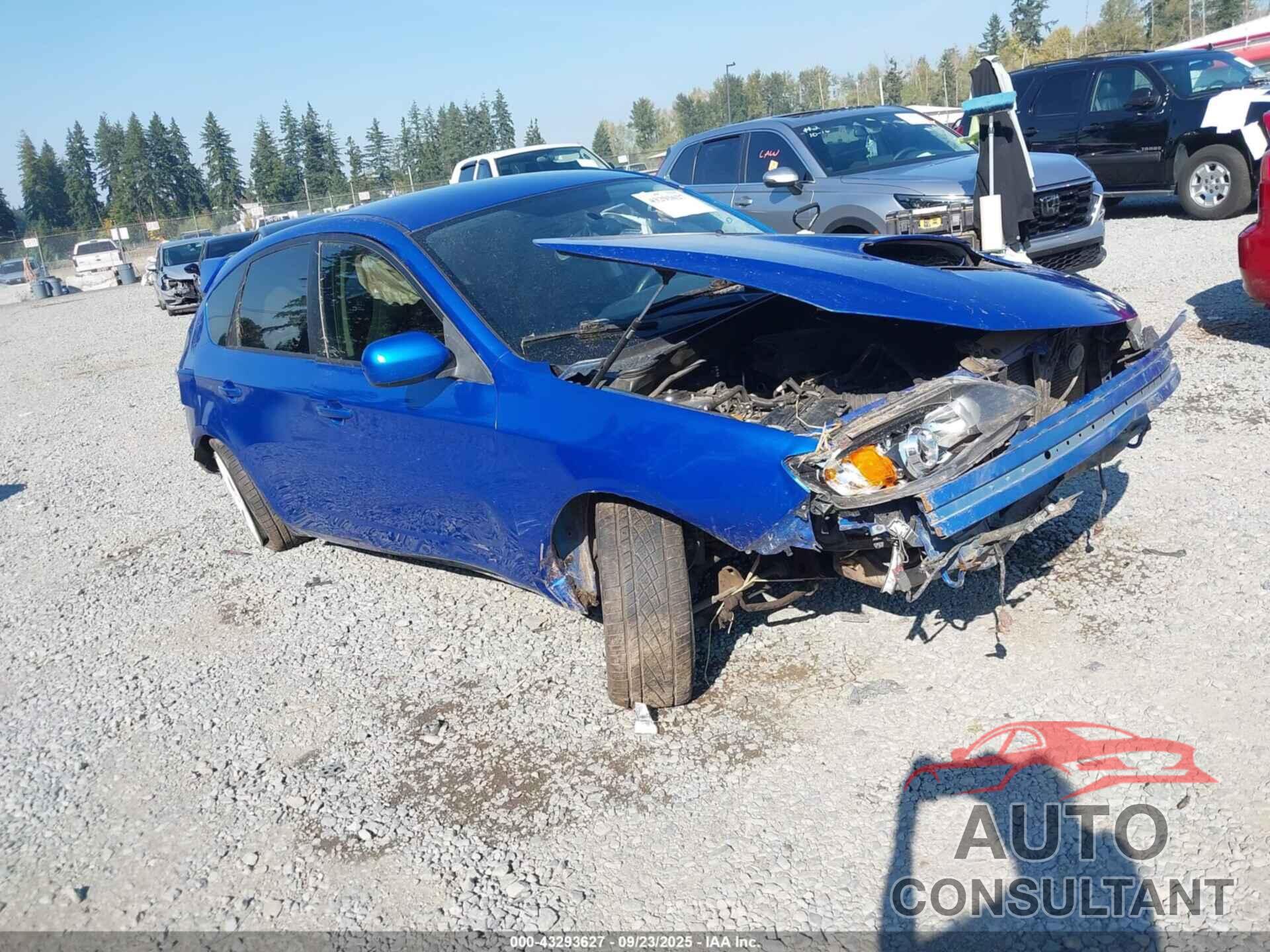 SUBARU IMPREZA 2009 - JF1GH76699G814363