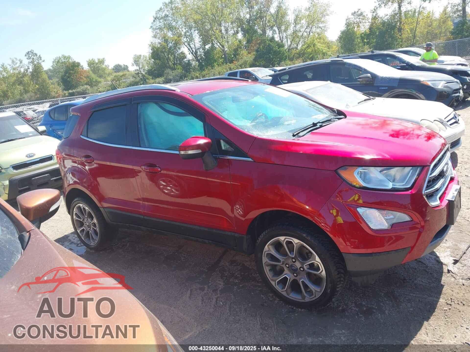 FORD ECOSPORT 2019 - MAJ6S3KLXKC263309
