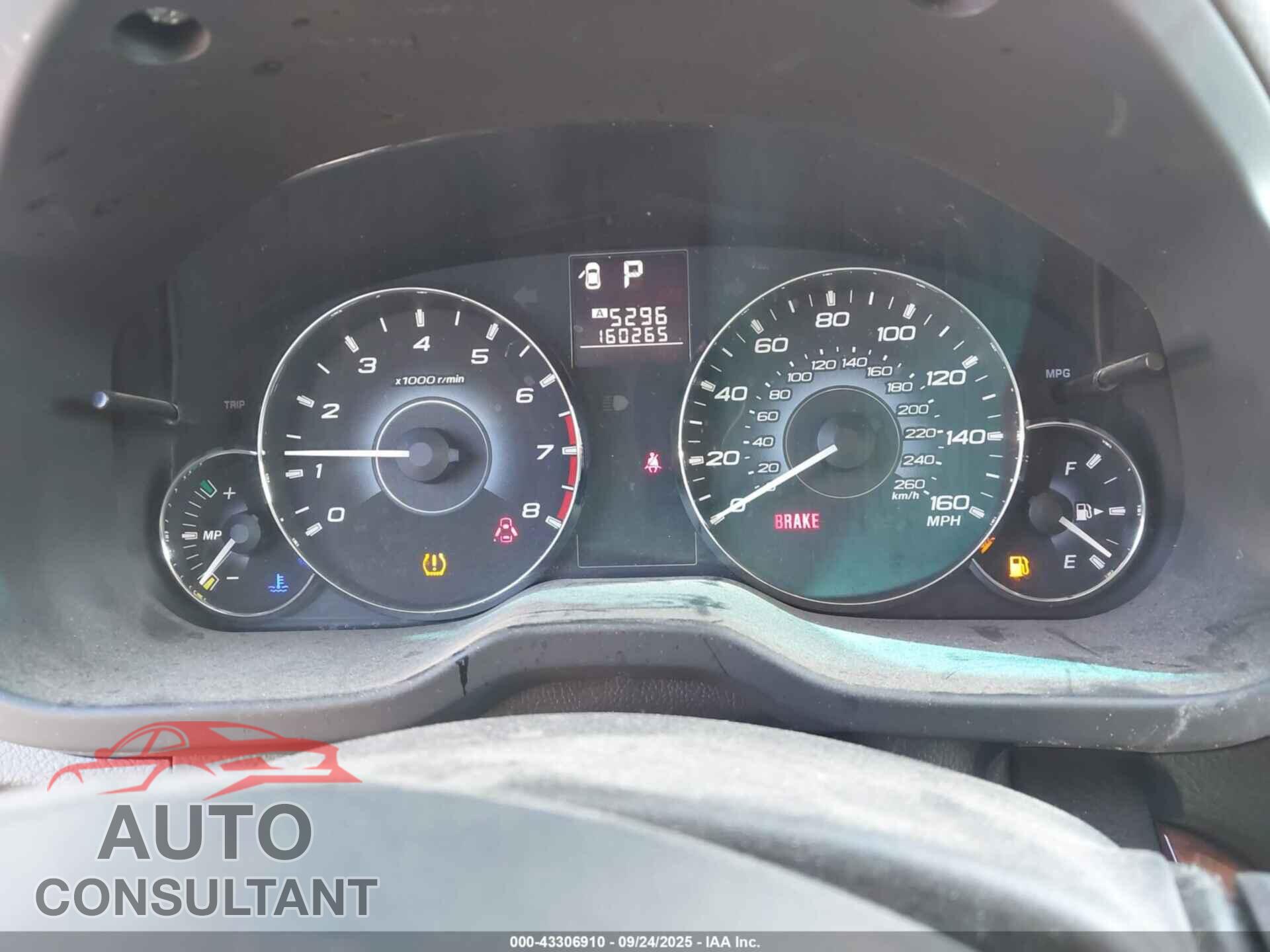 SUBARU OUTBACK 2010 - 4S4BREKC8A2327962