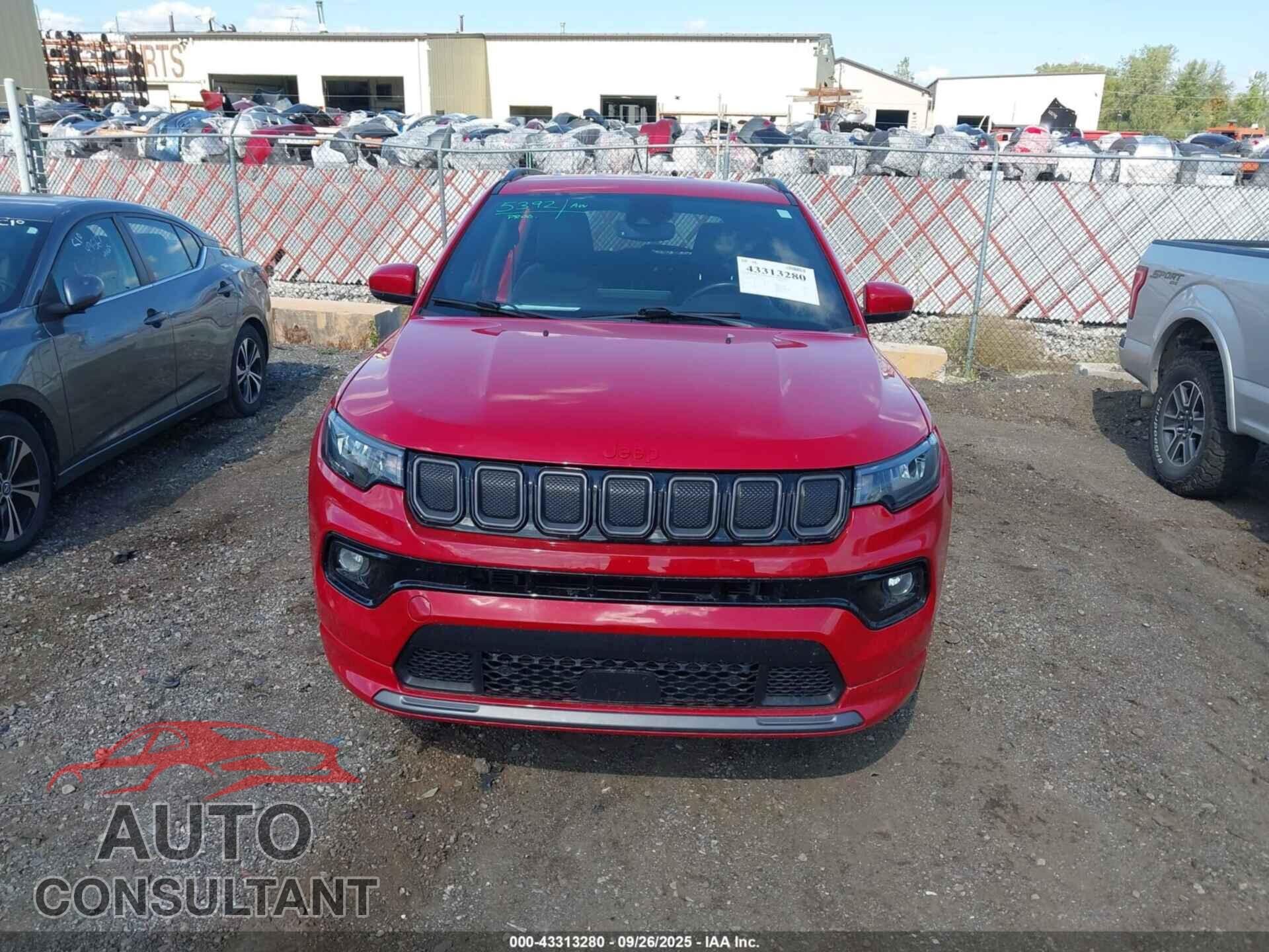 JEEP COMPASS 2022 - 3C4NJDCB9NT157611