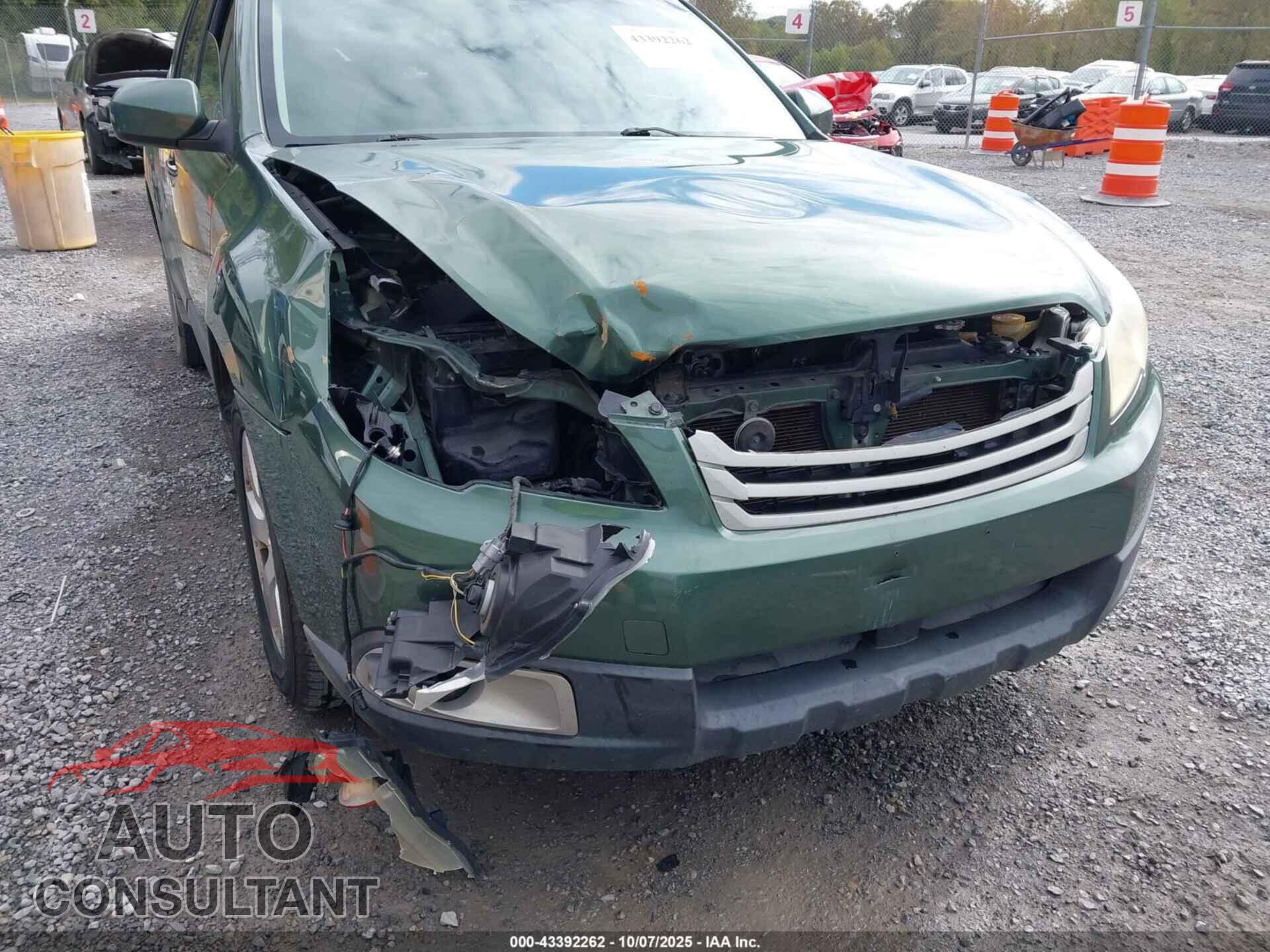 SUBARU OUTBACK 2011 - 4S4BRBCC7B3322826