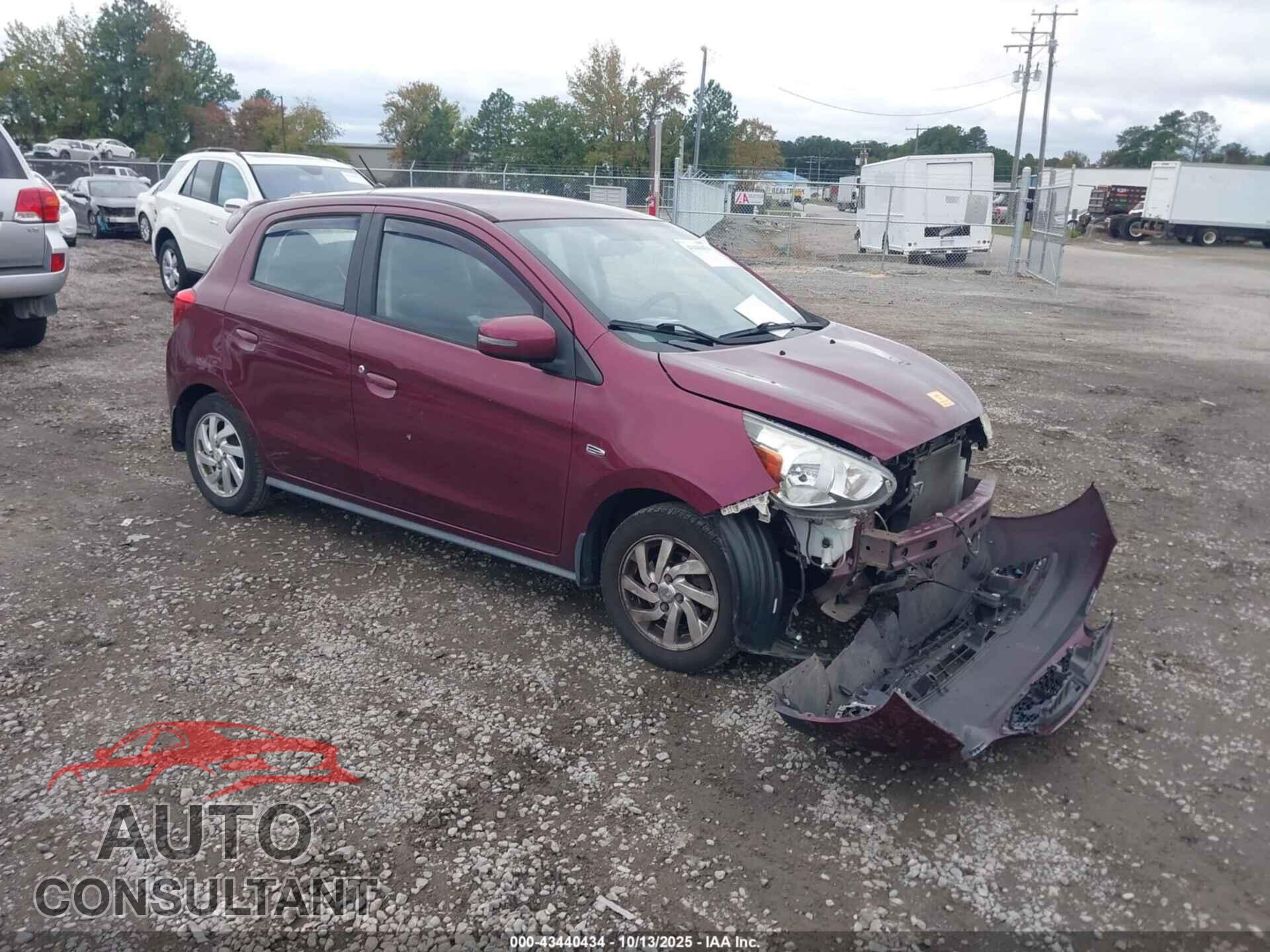 MITSUBISHI MIRAGE 2017 - ML32A4HJ4HH000271