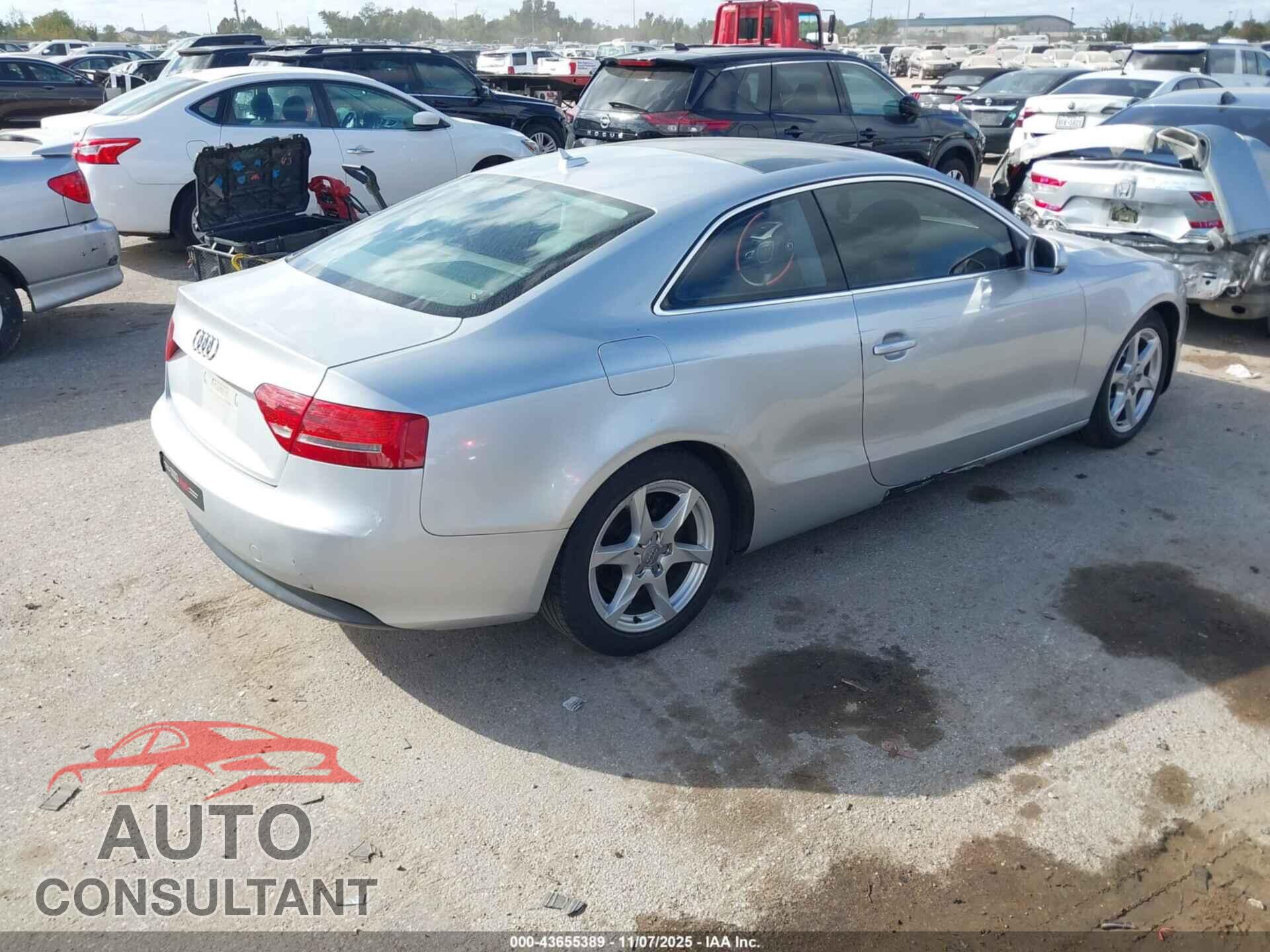 AUDI A5 2010 - WAURFAFR2AA078743