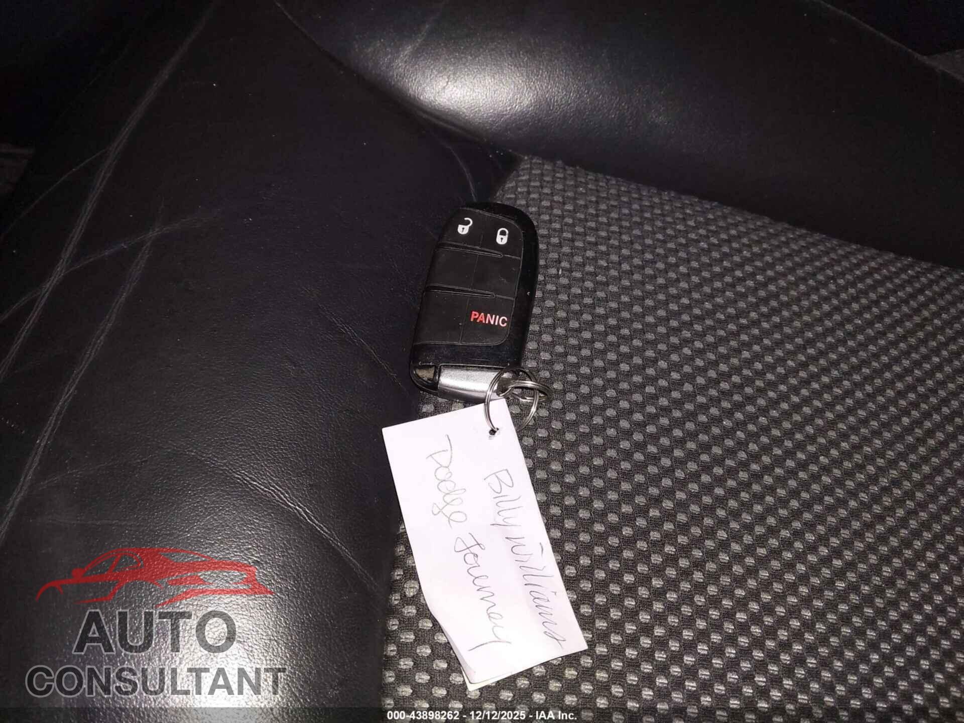 DODGE JOURNEY 2017 - 3C4PDCGG6HT511556