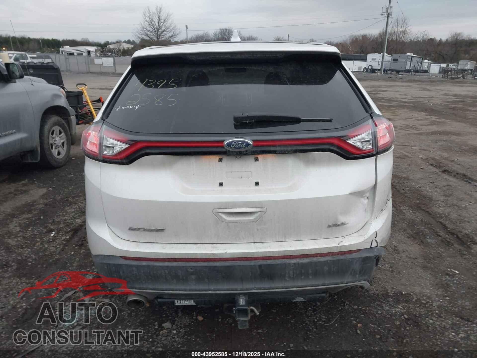 FORD EDGE 2015 - 2FMTK3J85FBB02538