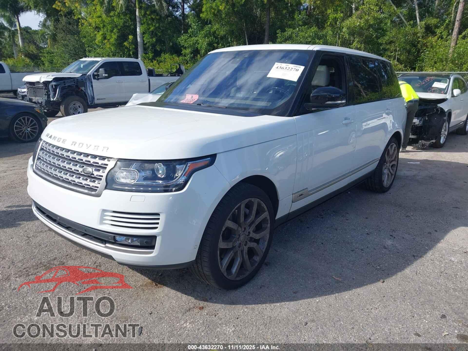 LAND ROVER RANGE ROVER 2017 - SALGS5FE9HA342764