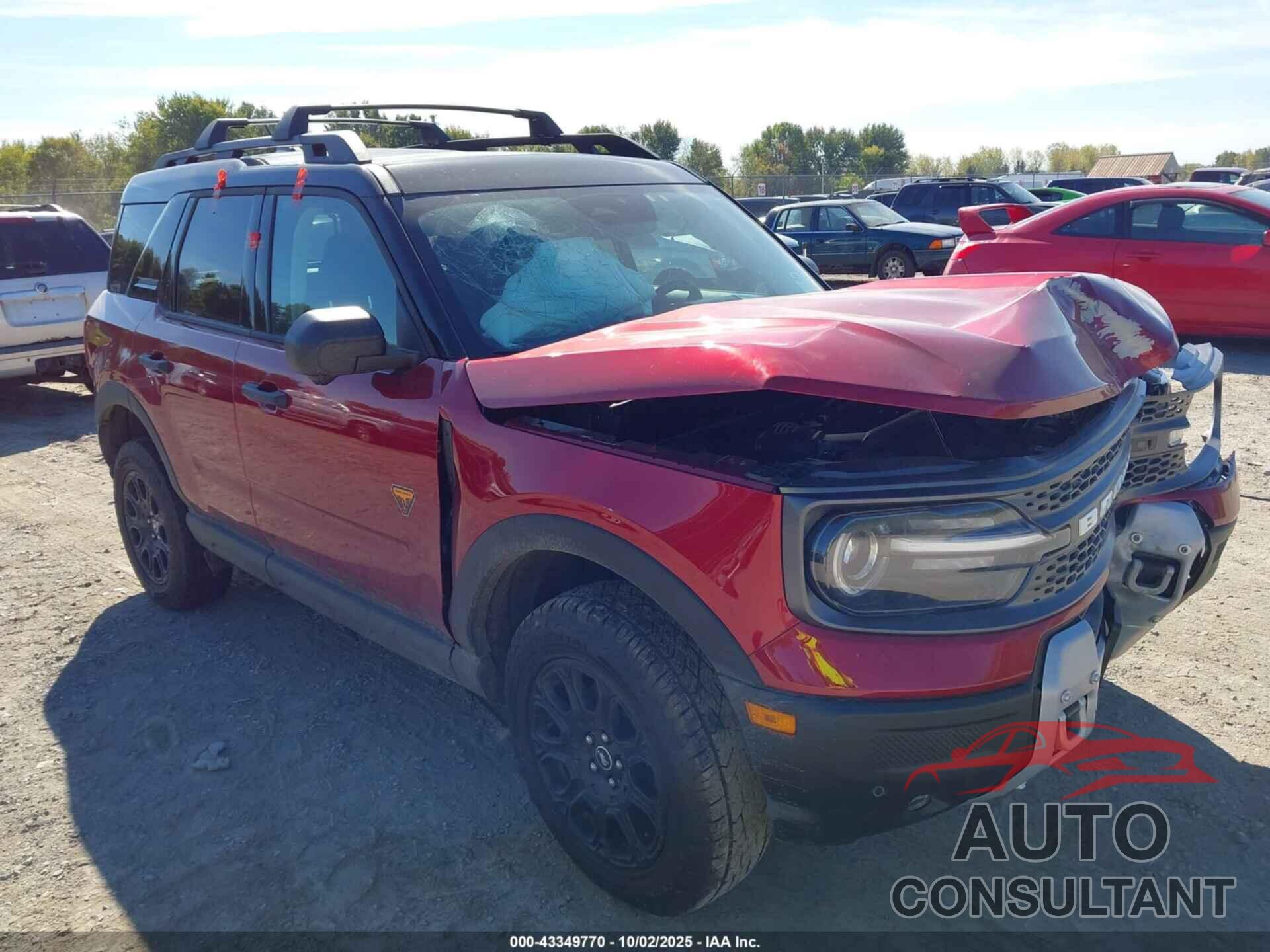 FORD BRONCO SPORT 2025 - 3FMCR9DA0SRE28143