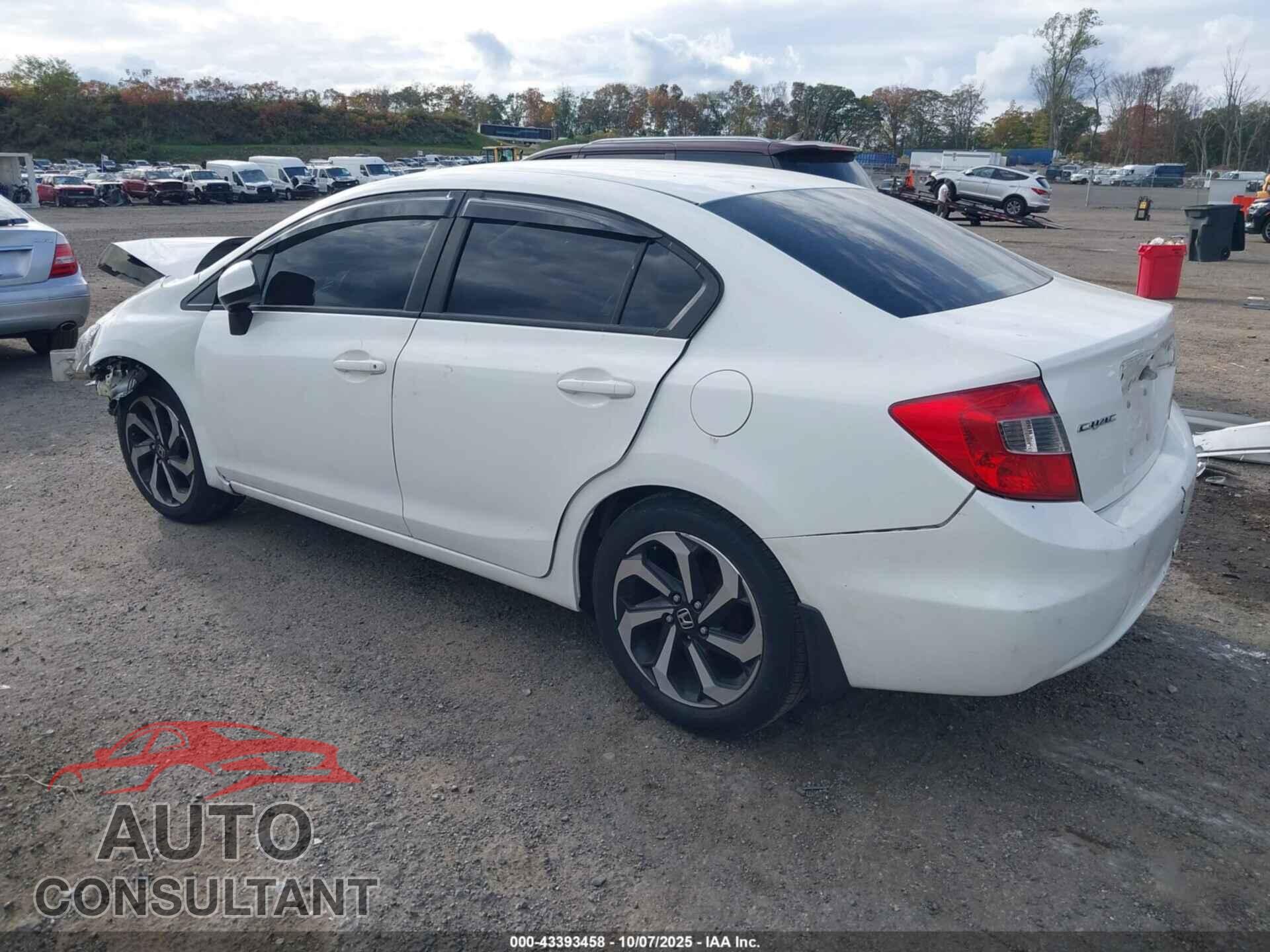 HONDA CIVIC 2012 - 19XFB2F52CE016988