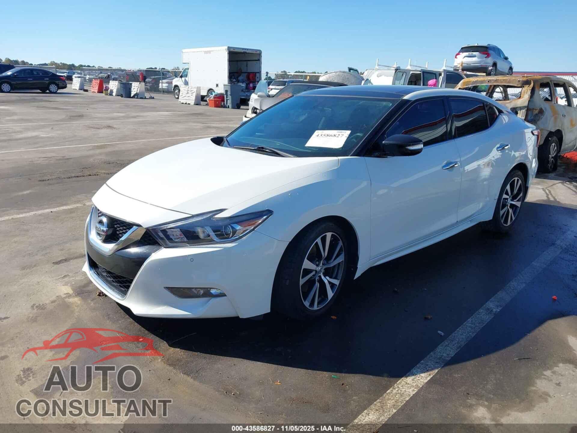 NISSAN MAXIMA 2017 - 1N4AA6AP1HC440048