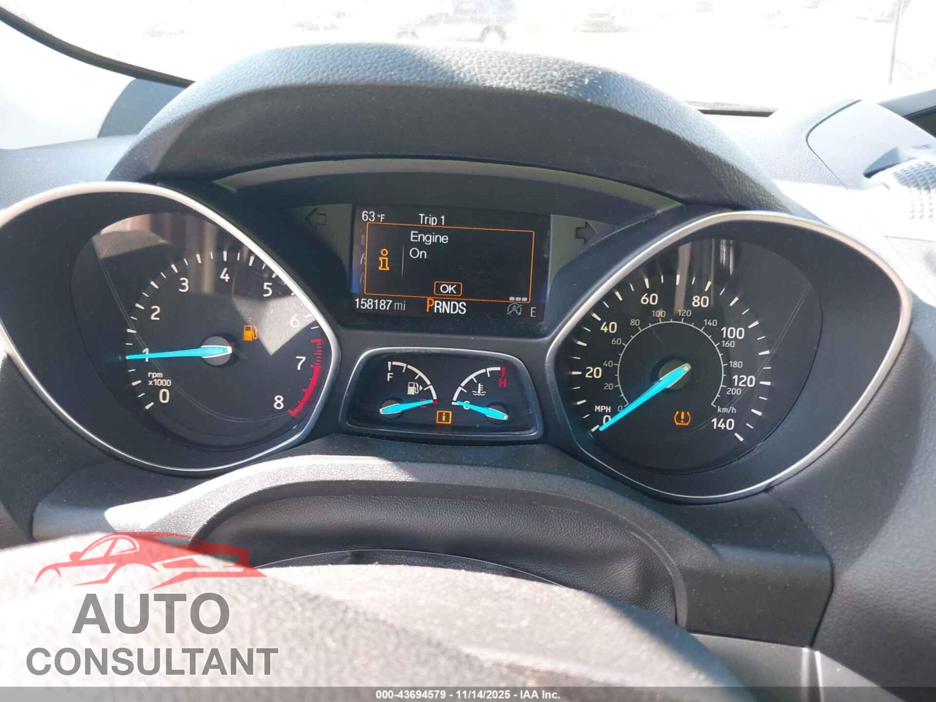 FORD ESCAPE 2017 - 1FMCU9GD7HUE24483