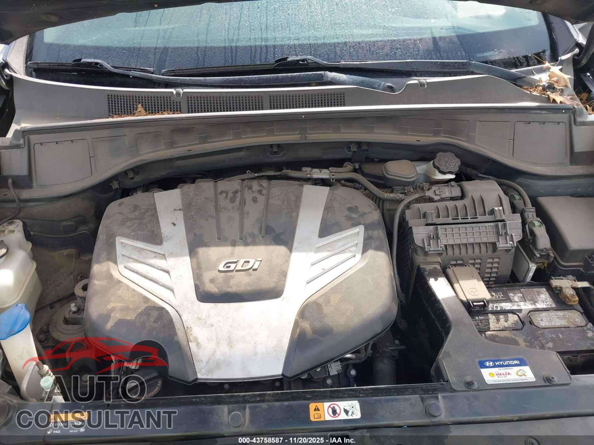HYUNDAI SANTA FE 2013 - KM8SR4HF2DU004608